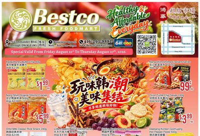 BestCo Food Mart (Scarborough) Flyer August 21 to 27