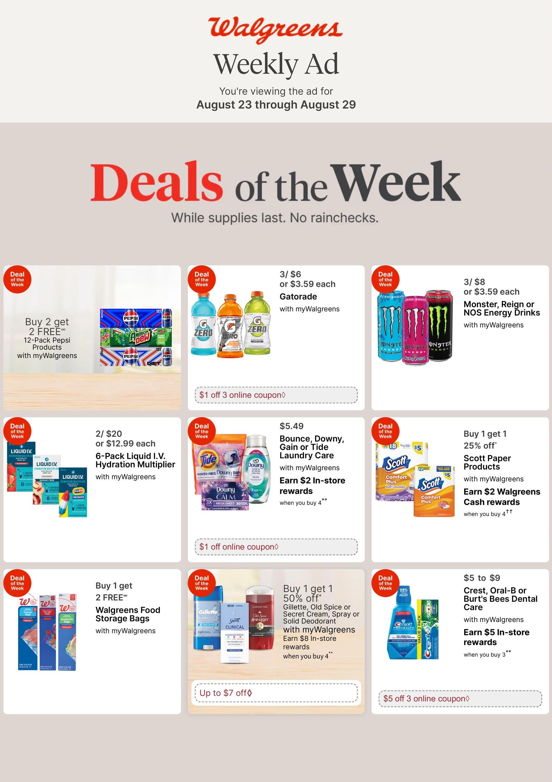 Walgreens (AK) Weekly Ad August 23 - 29, 2026