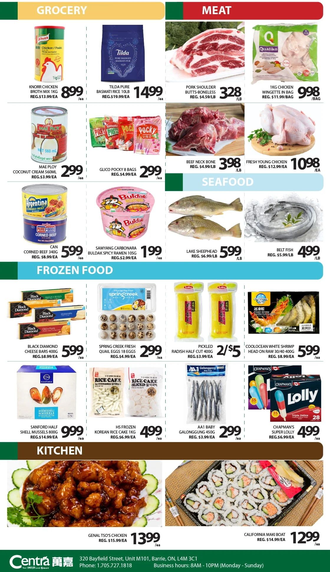 Centra Foods (Barrie) Flyer August 21 to 27