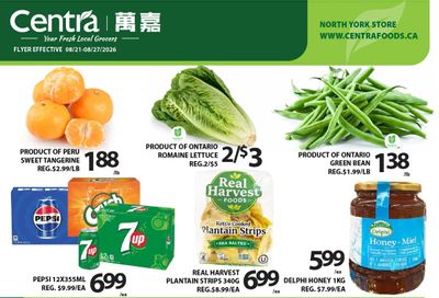 Centra Foods (North York) Flyer August 21 to 27