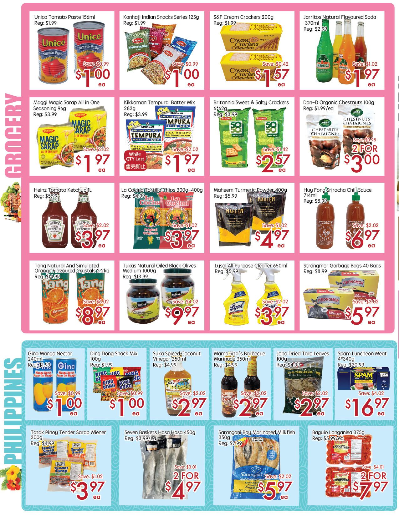 Sunny Foodmart (Don Mills) Flyer August 21 to 27