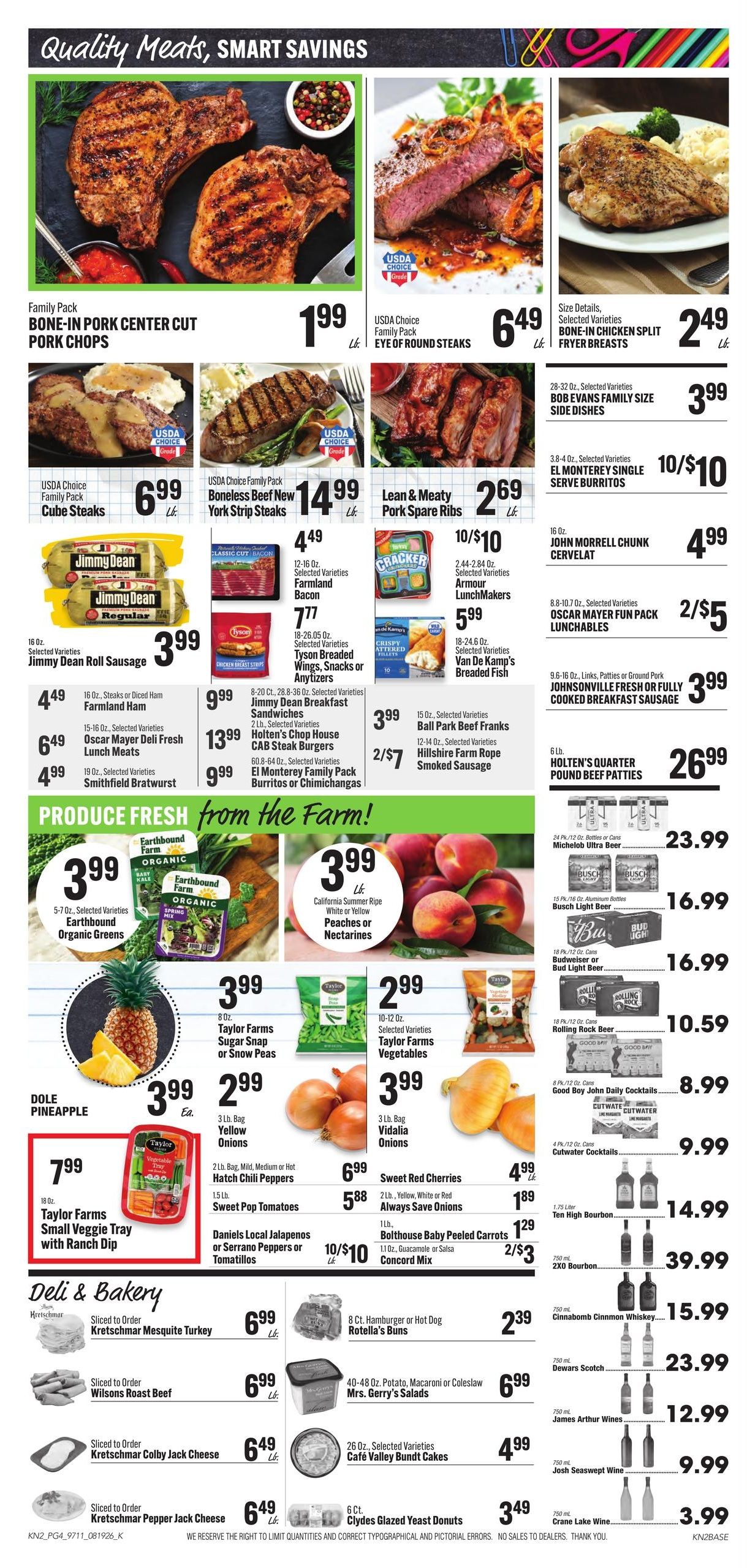 Geneva Super Foods Weekly Ad August 18 - 24, 2026
