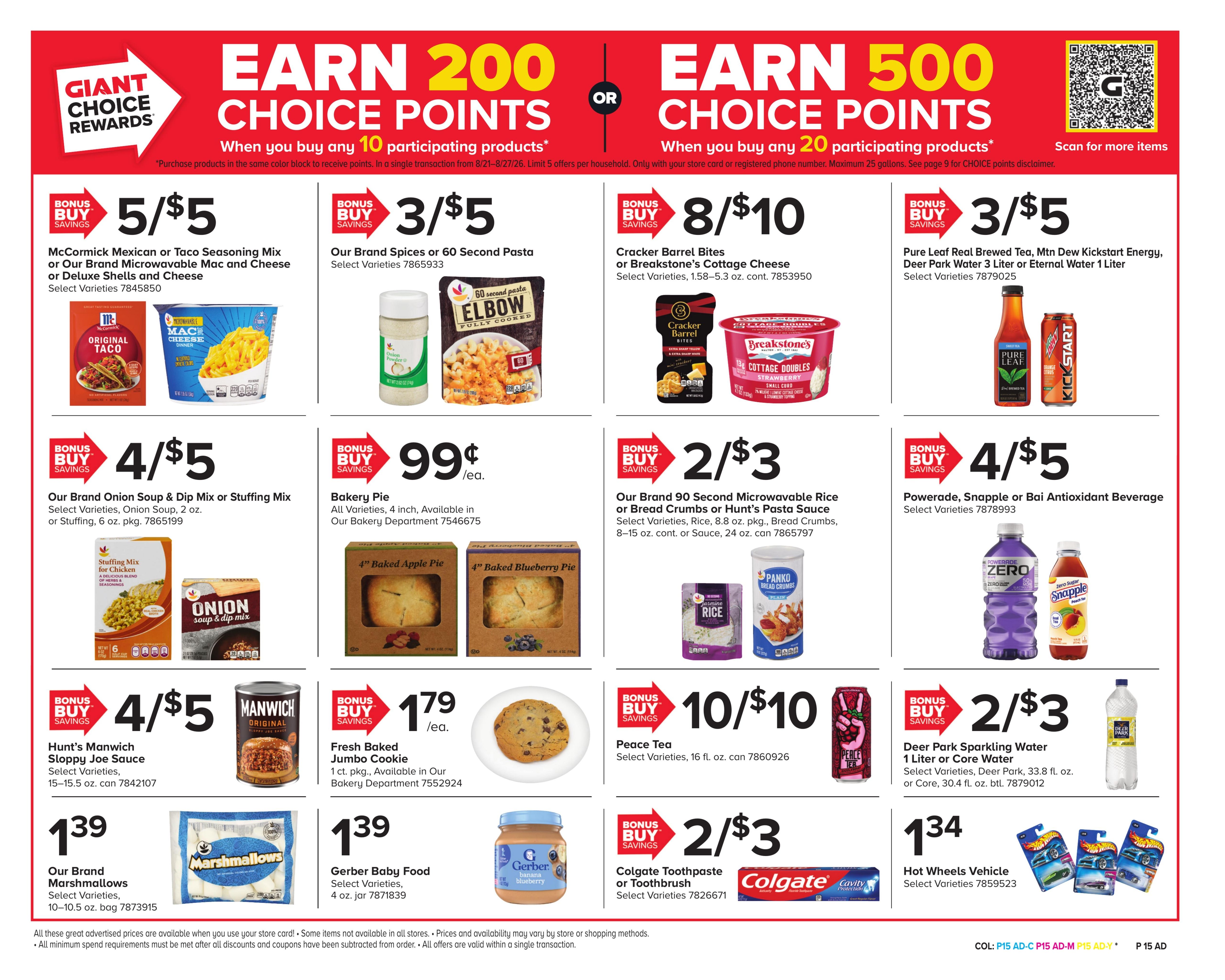 Giant Food Stores (Valley Forge–Levittown Area, NJ–PA) Weekly Ad August 21 - 27, 2026