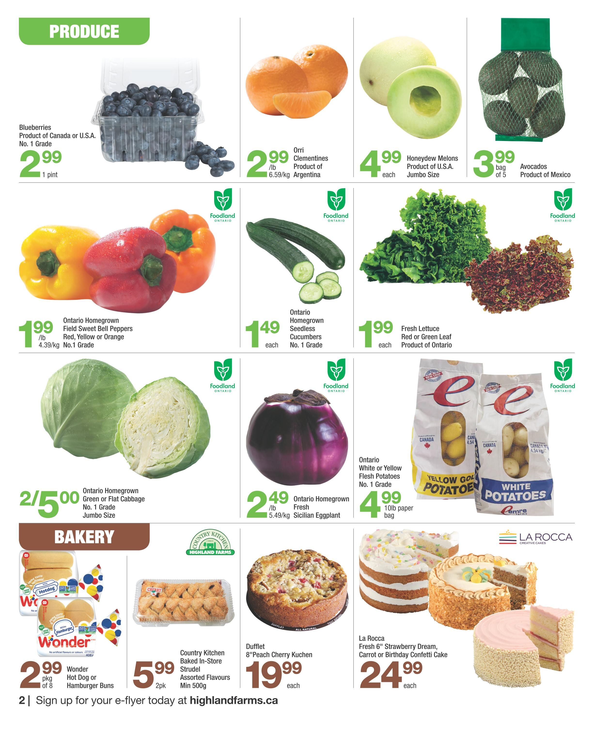 Highland Farms Flyer August 20 to 26