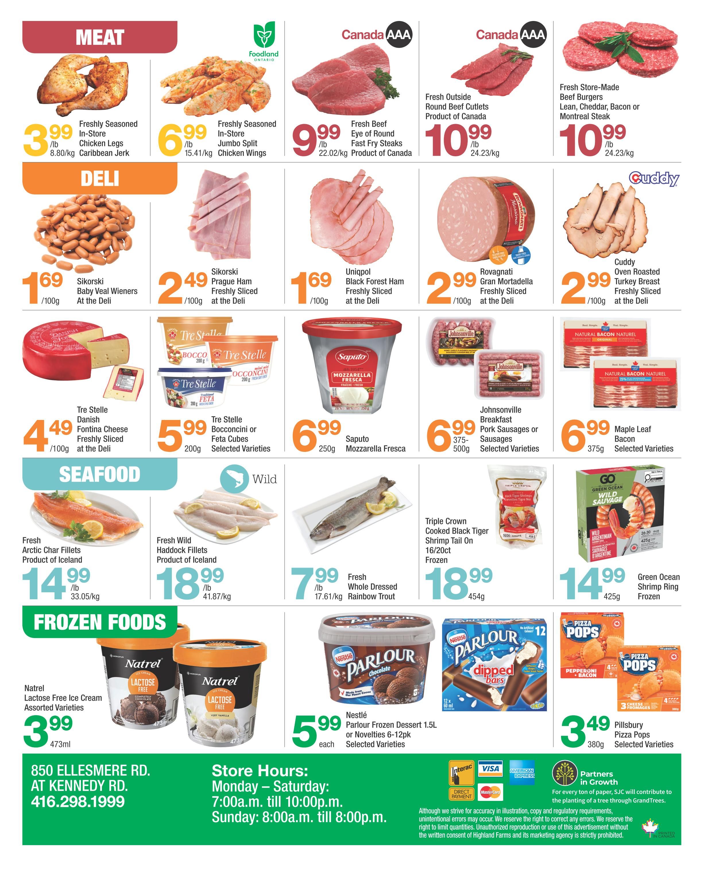 Highland Farms Flyer August 20 to 26