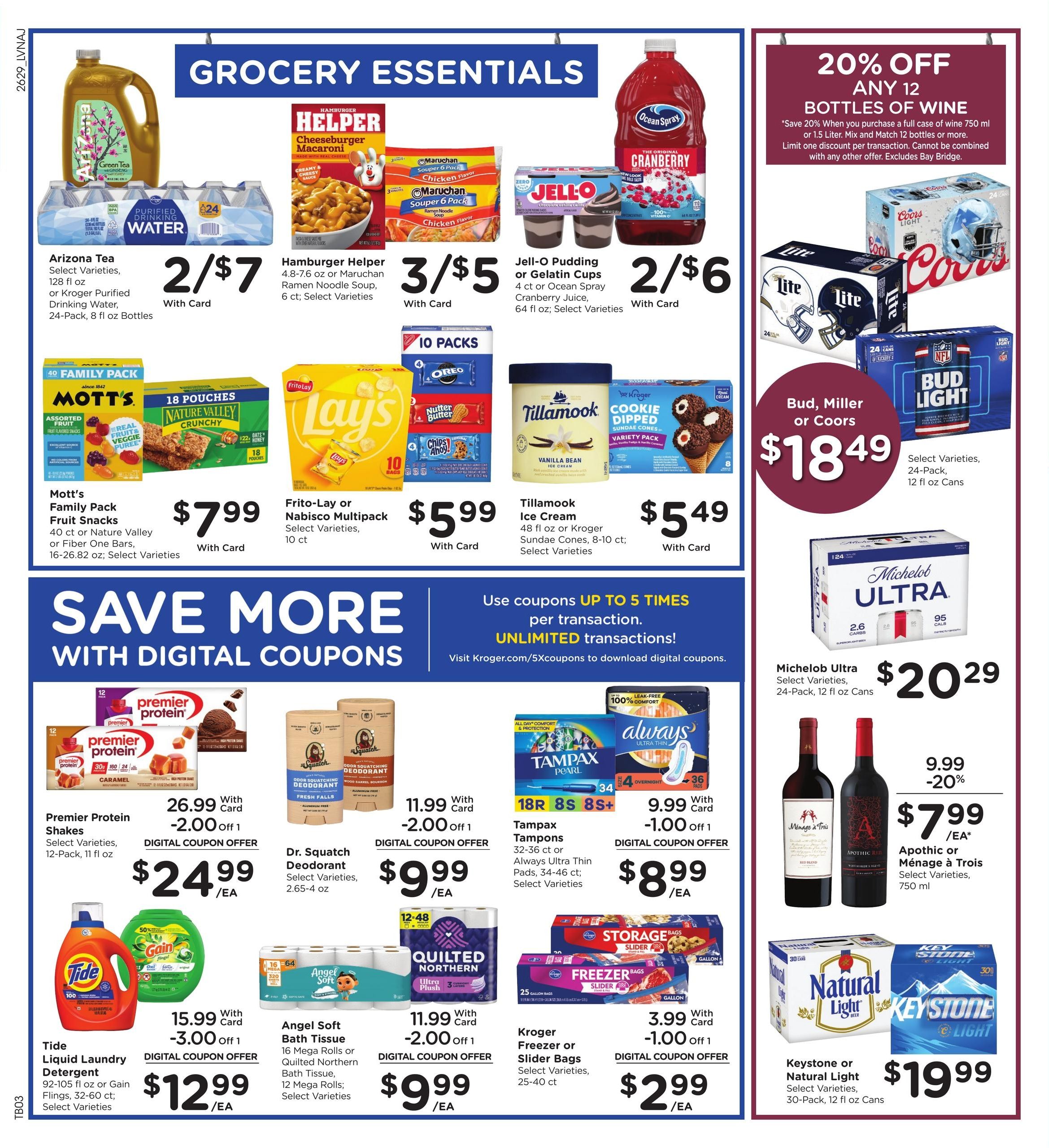 Kroger (Hanover Area, IN) Weekly Ad August 19 - 25, 2026