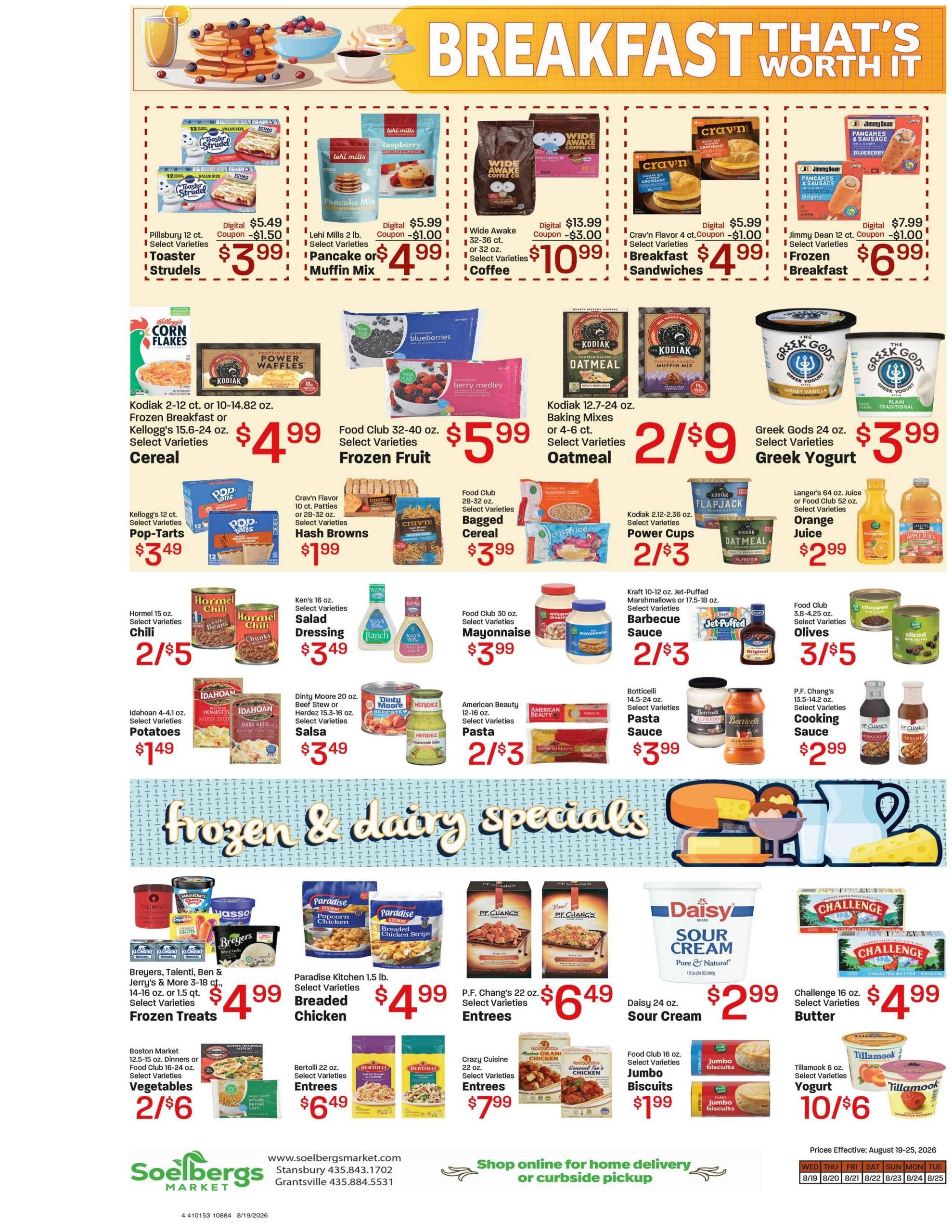Soelberg's Market (South Jordan–Bingham Canyon Area, UT) Weekly Ad August 19 - 25, 2026