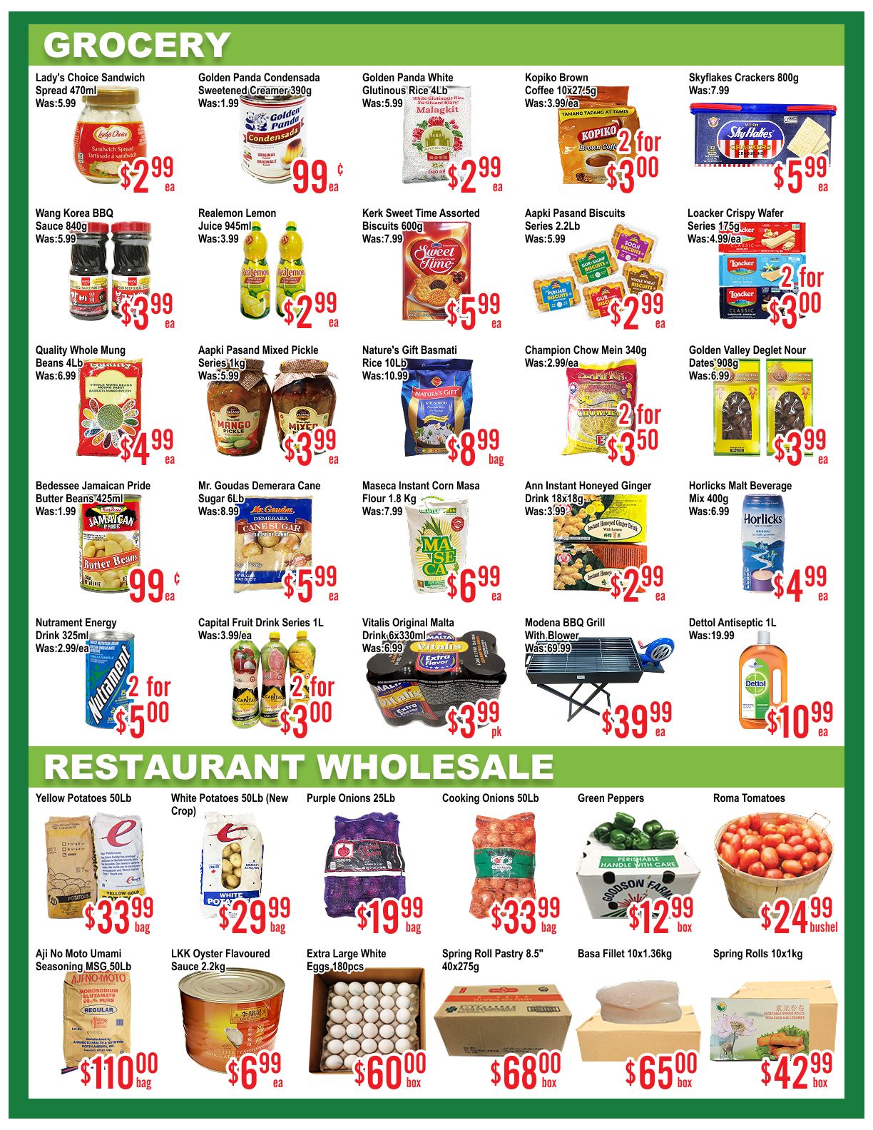 Skyland Food Mart Flyer August 21 to 27