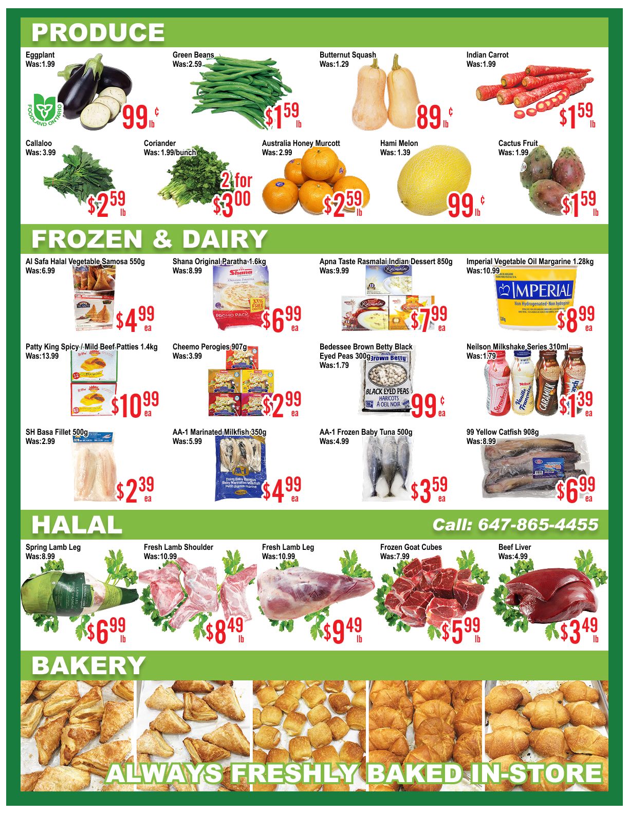 Skyland Food Mart Flyer August 21 to 27