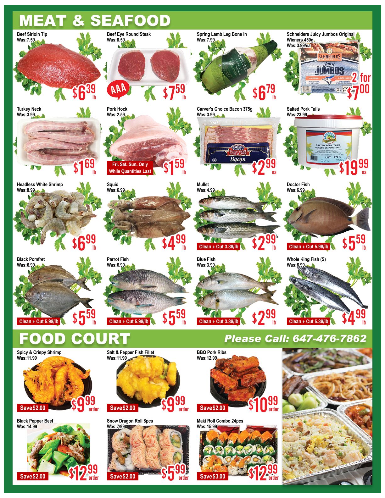 Skyland Food Mart Flyer August 21 to 27