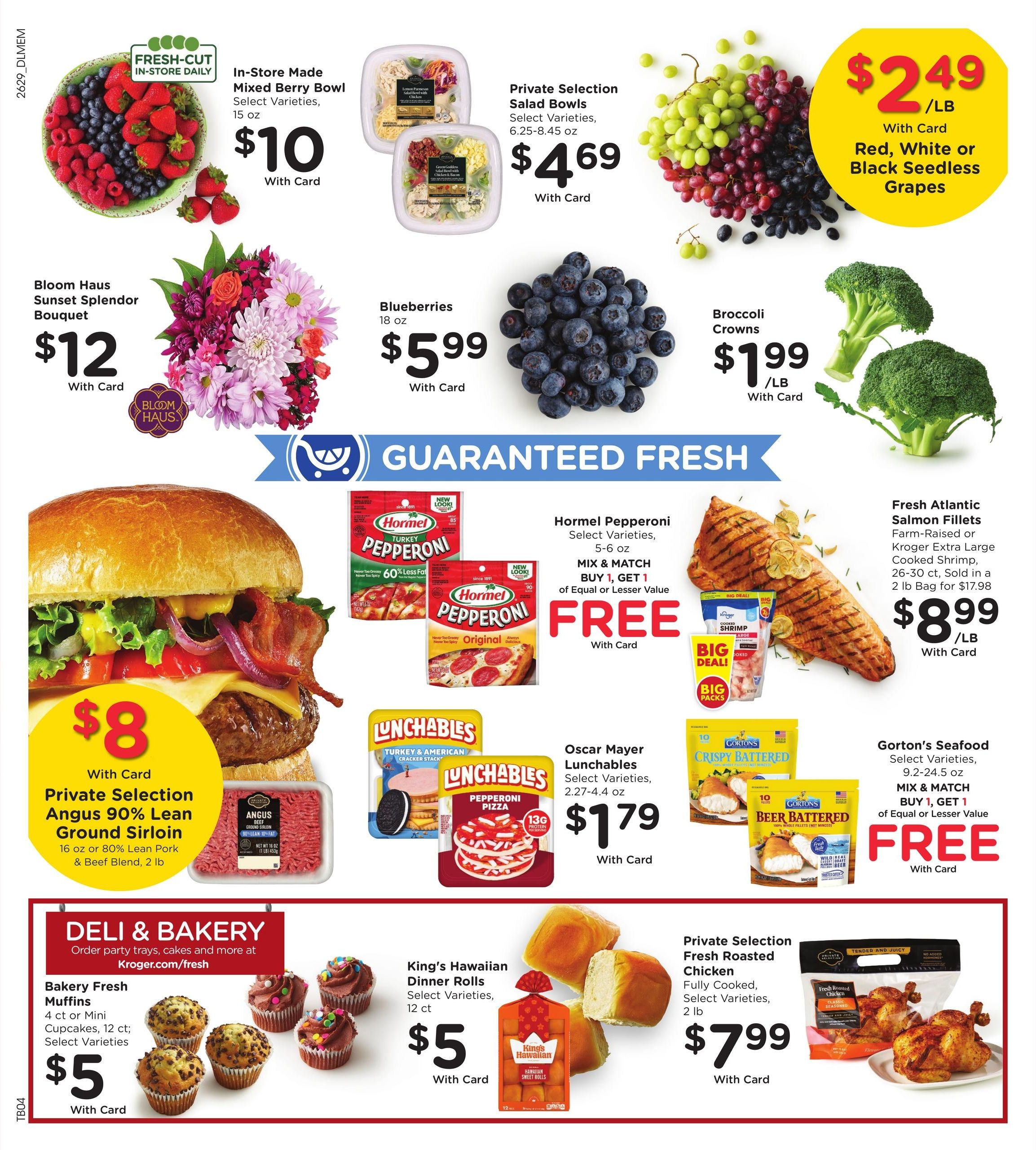 Kroger (Hattiesburg–Quitman Area, MS) Weekly Ad August 19 - 25, 2026