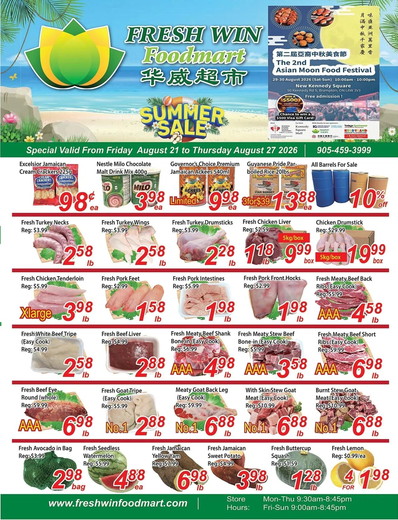 Fresh Win Foodmart Flyer August 21 to 27