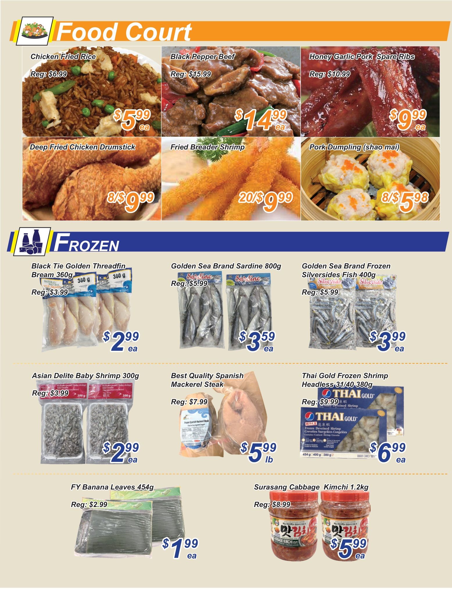 Golden Fresh Market Flyer August 21 to 27