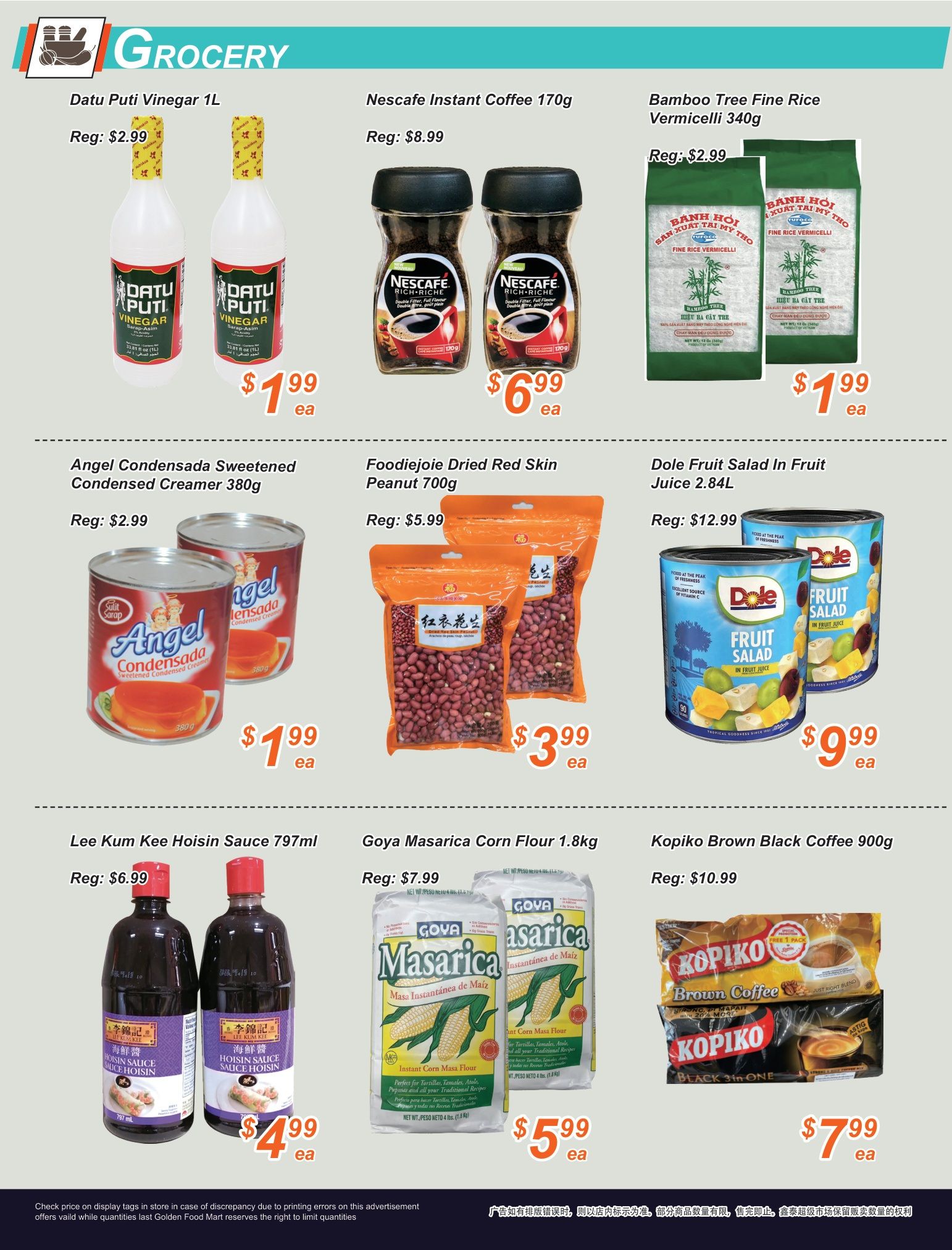 Golden Fresh Market Flyer August 21 to 27
