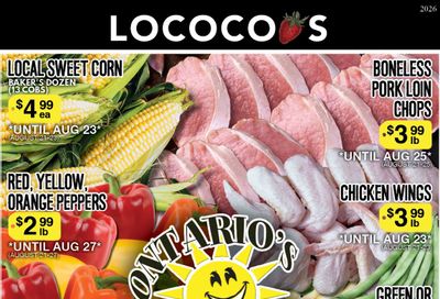 Lococo's Flyer August 21 to 23