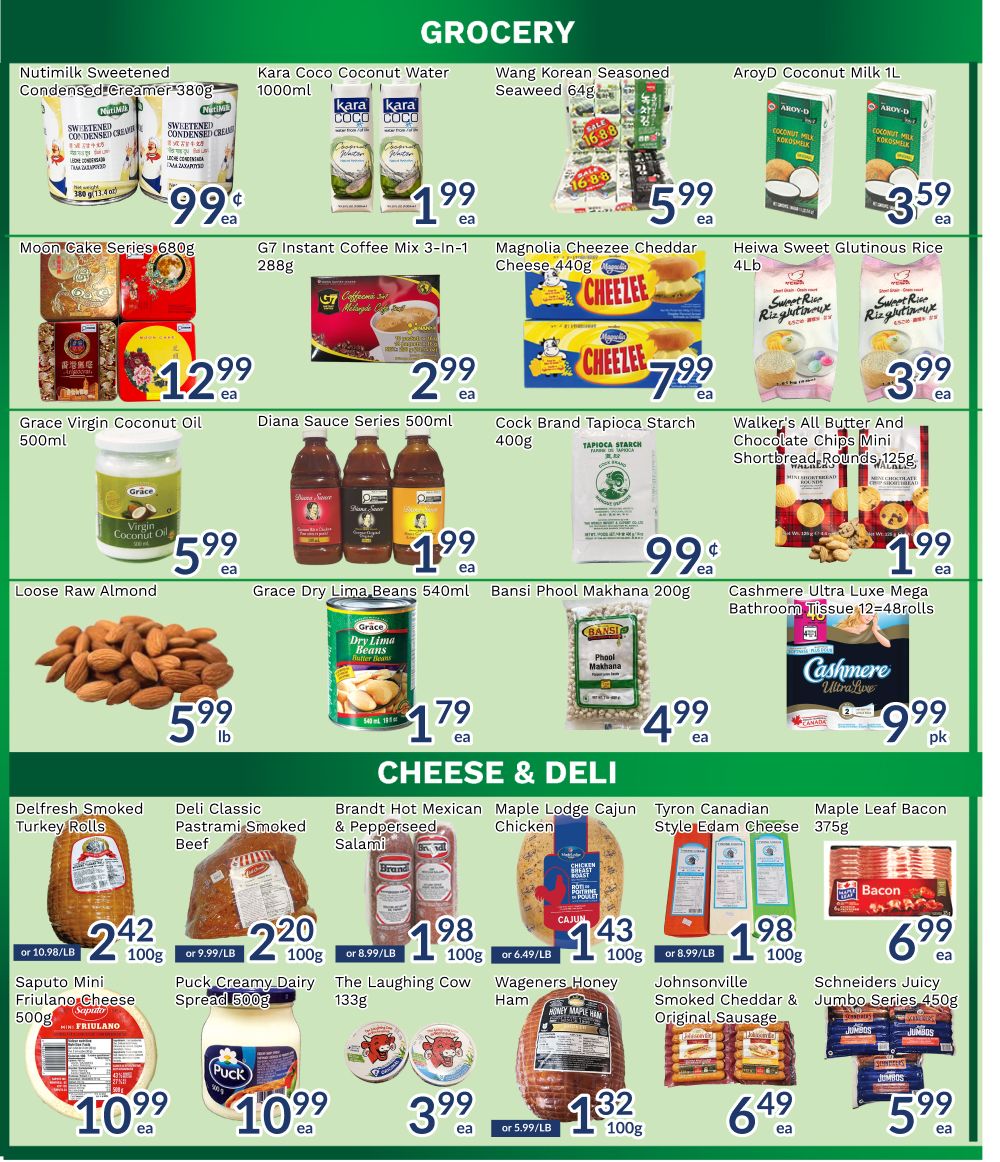 Oceans Fresh Food Market (Brampton) Flyer August 21 to 27