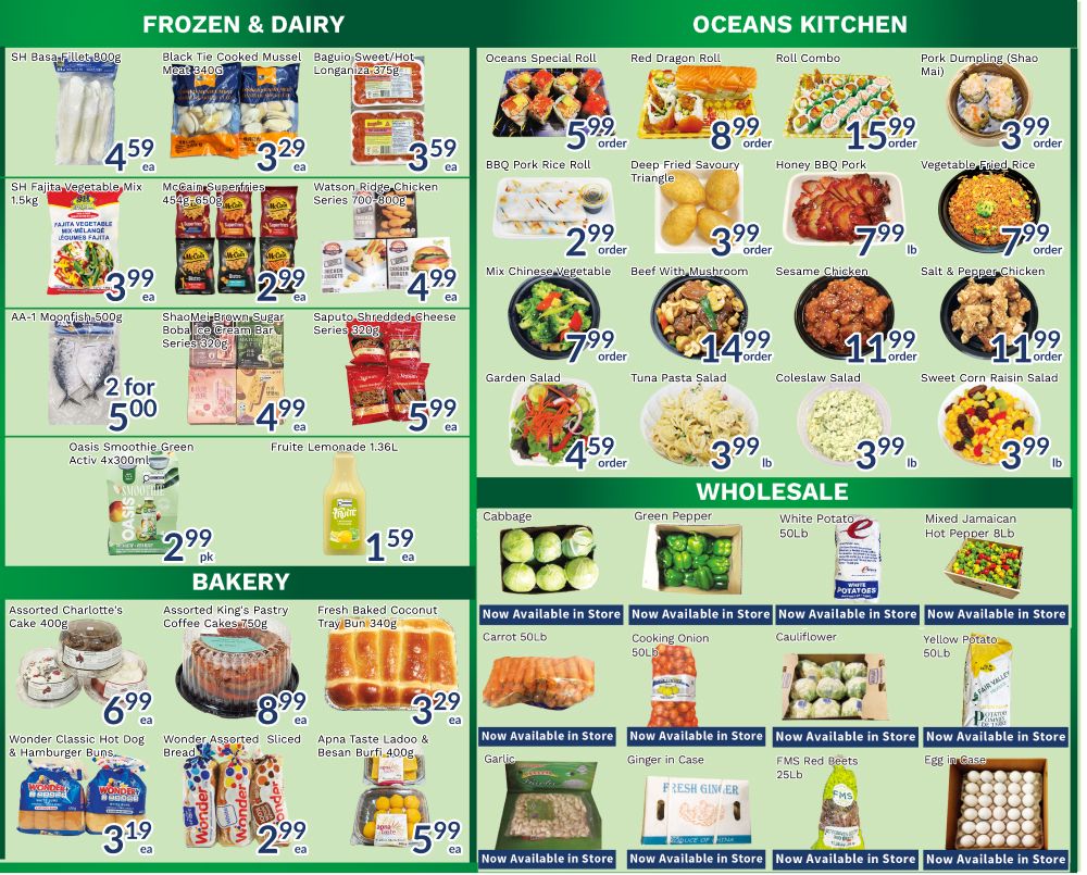 Oceans Fresh Food Market (Brampton) Flyer August 21 to 27