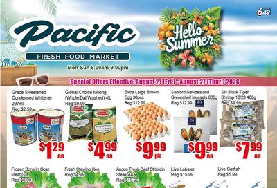 Pacific Fresh Food Market (Pickering) Flyer August 21 to 27