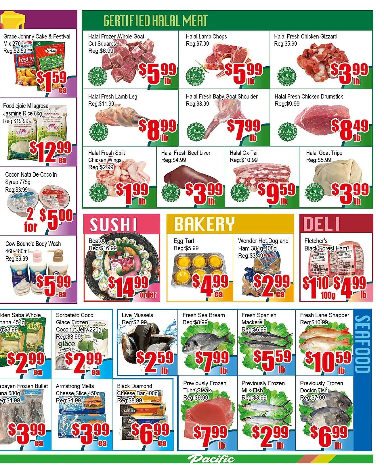 Pacific Fresh Food Market (Pickering) Flyer August 21 to 27