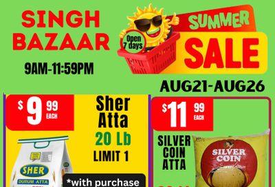Singh Bazaar Flyer August 21 to 26