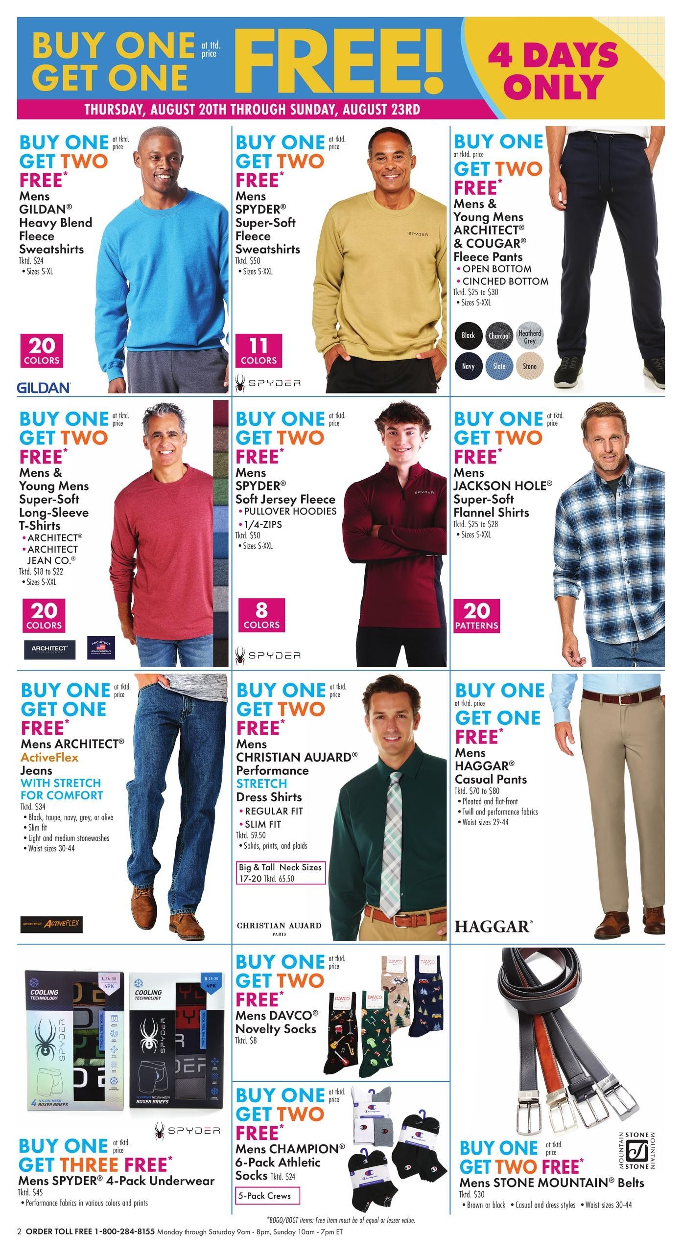 Boscov's Boscov’s Weekly Weekly Ad August 20 - 26, 2026