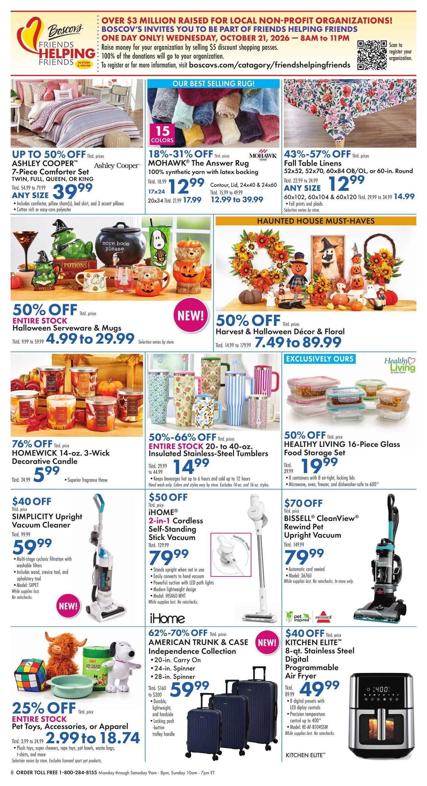 Boscov's Boscov’s Weekly Weekly Ad August 20 - 26, 2026