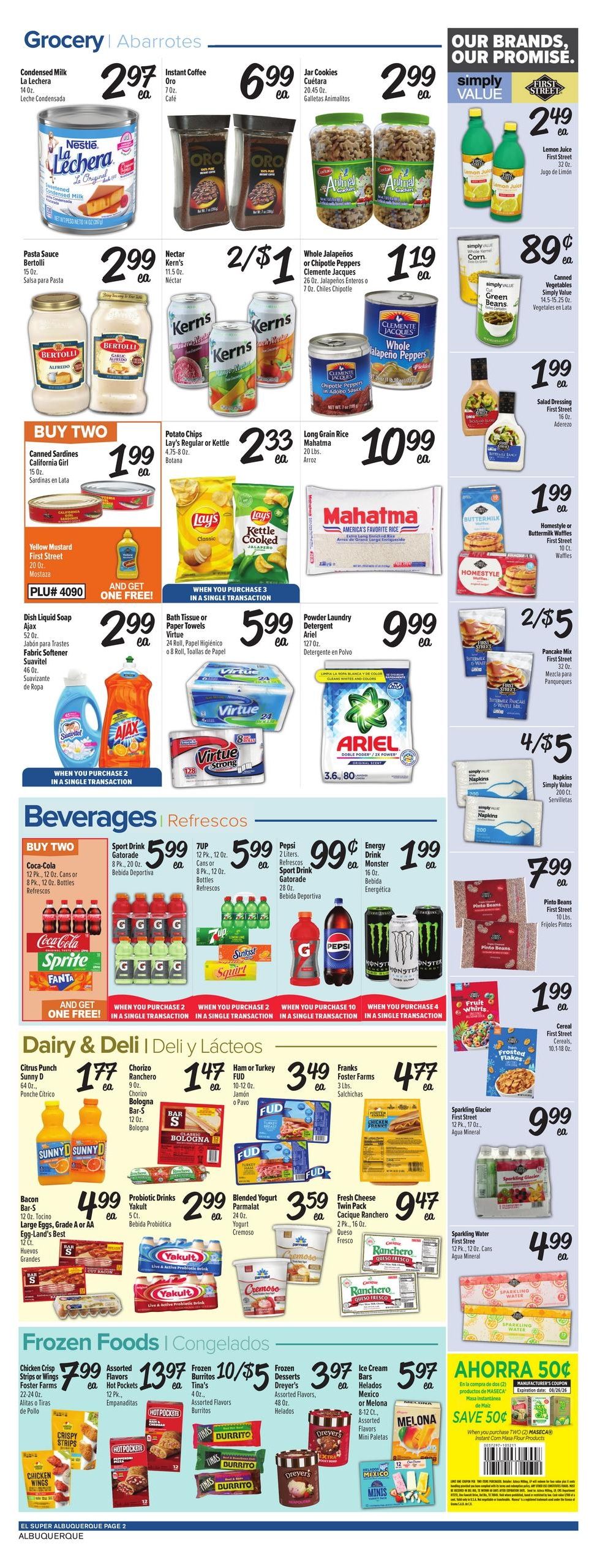 El Super (Rio Rancho–Albuquerque Area, NM) Weekly Ad August 19 - 25, 2026