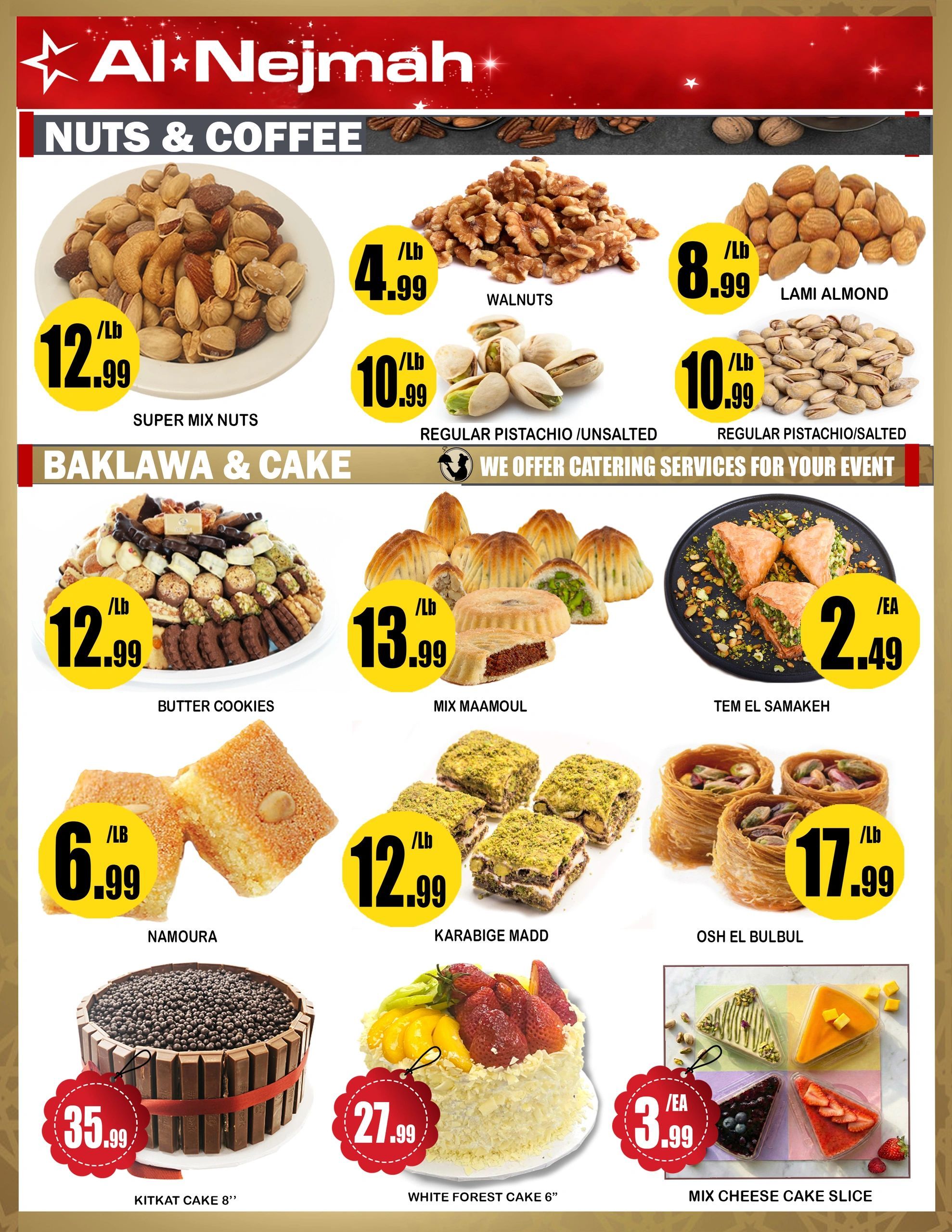 Alnejmah Fine Foods Inc. Flyer August 21 to 27