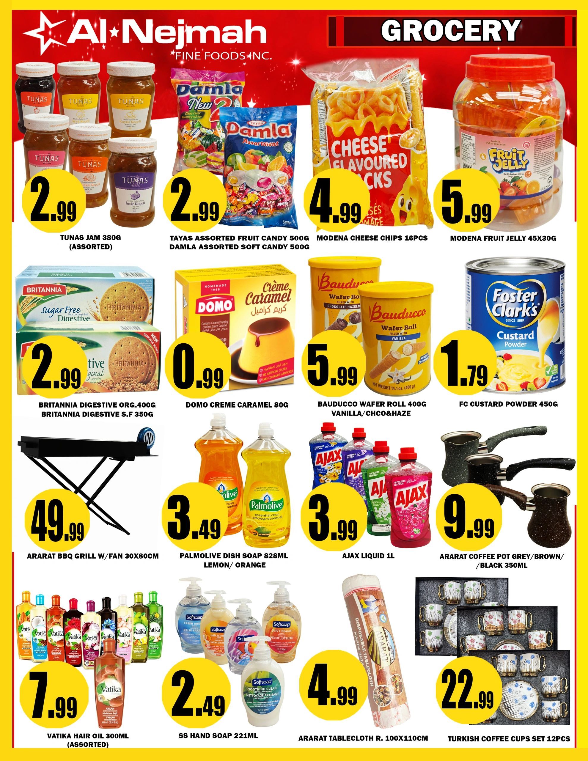 Alnejmah Fine Foods Inc. Flyer August 21 to 27