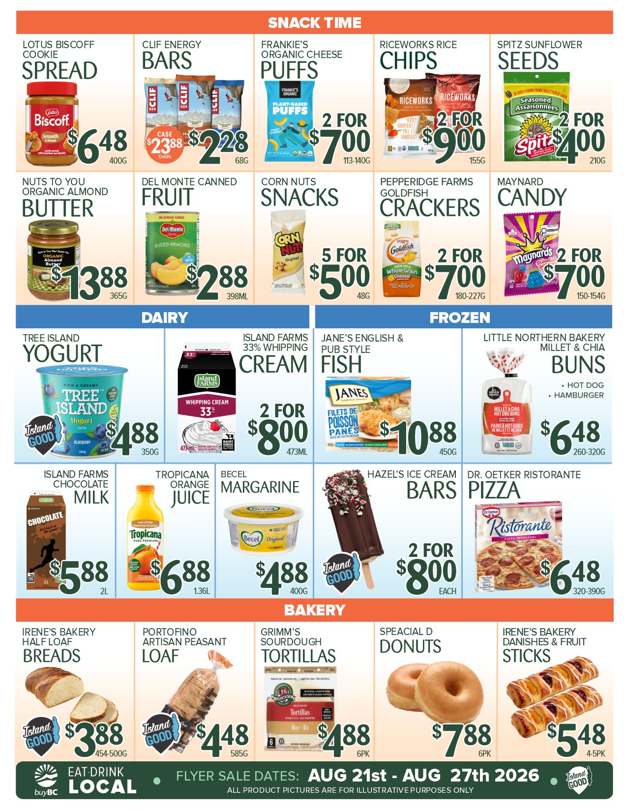 Urban Grocer Flyer August 21 to 27