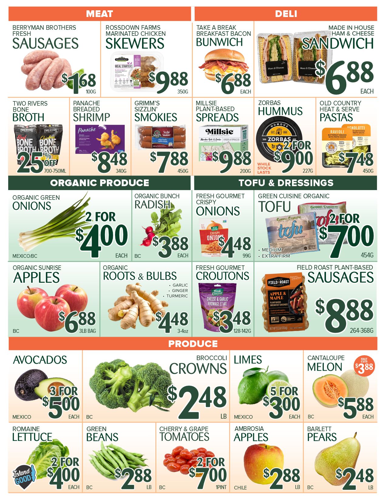 Urban Grocer Flyer August 21 to 27
