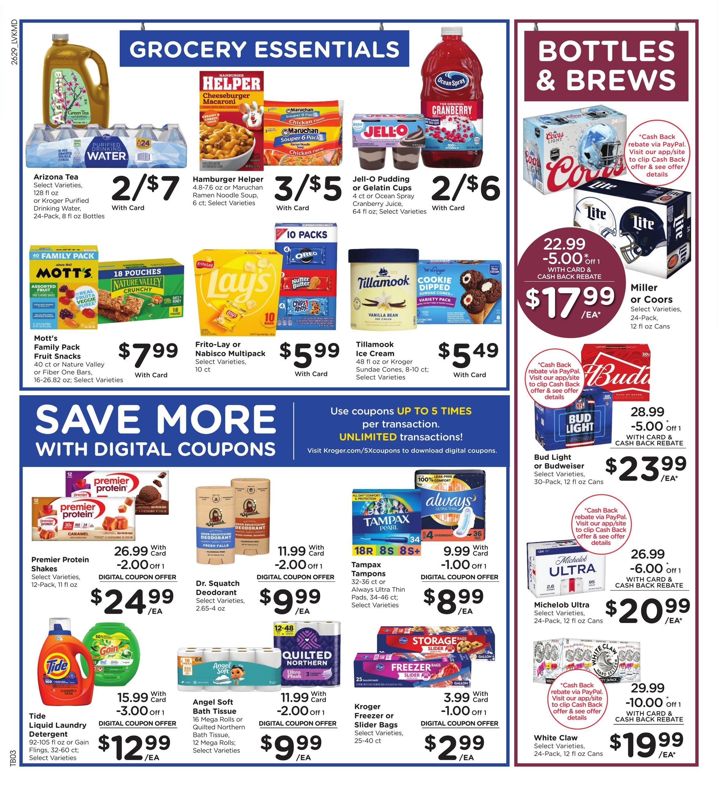 Kroger (Eddyville-Poole Area, KY) Weekly Ad August 19 - 25, 2026
