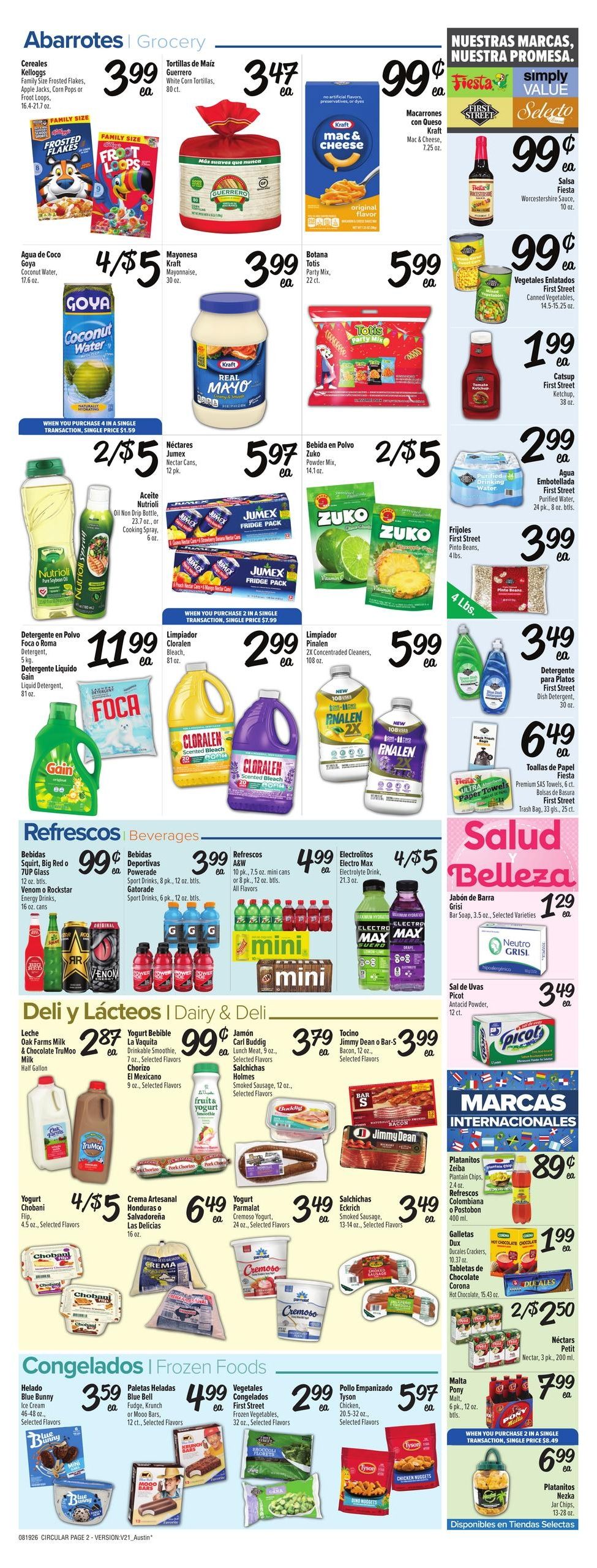 Fiesta Mart (Austin–Mc Neil Area, TX) Weekly Ad August 19 - 25, 2026