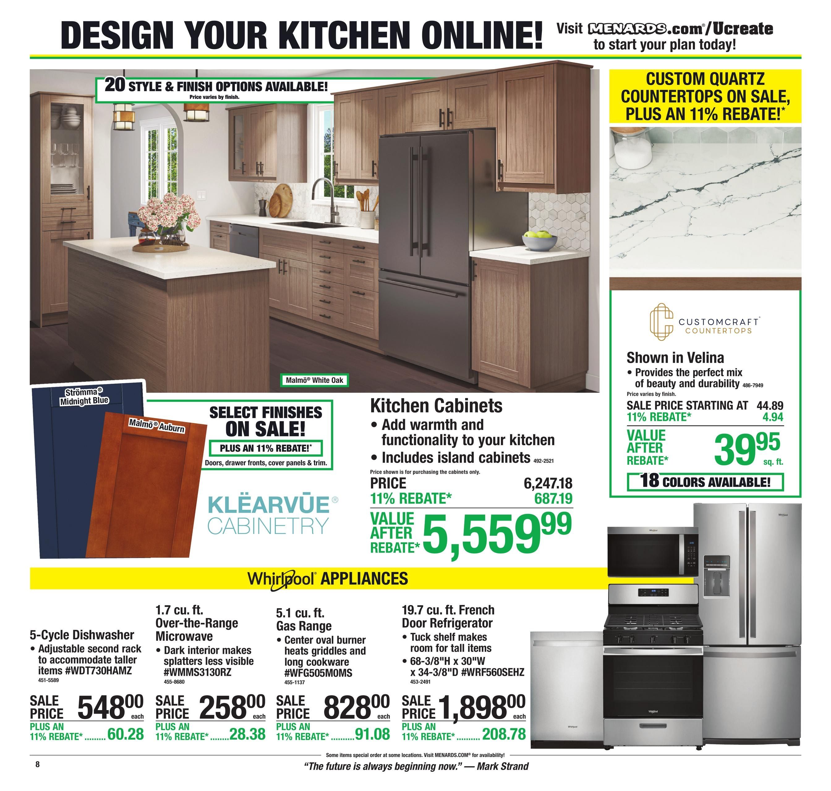 Menards (MN, ND) 11% Rebate Sale Weekly Ad August 19 - 31, 2026