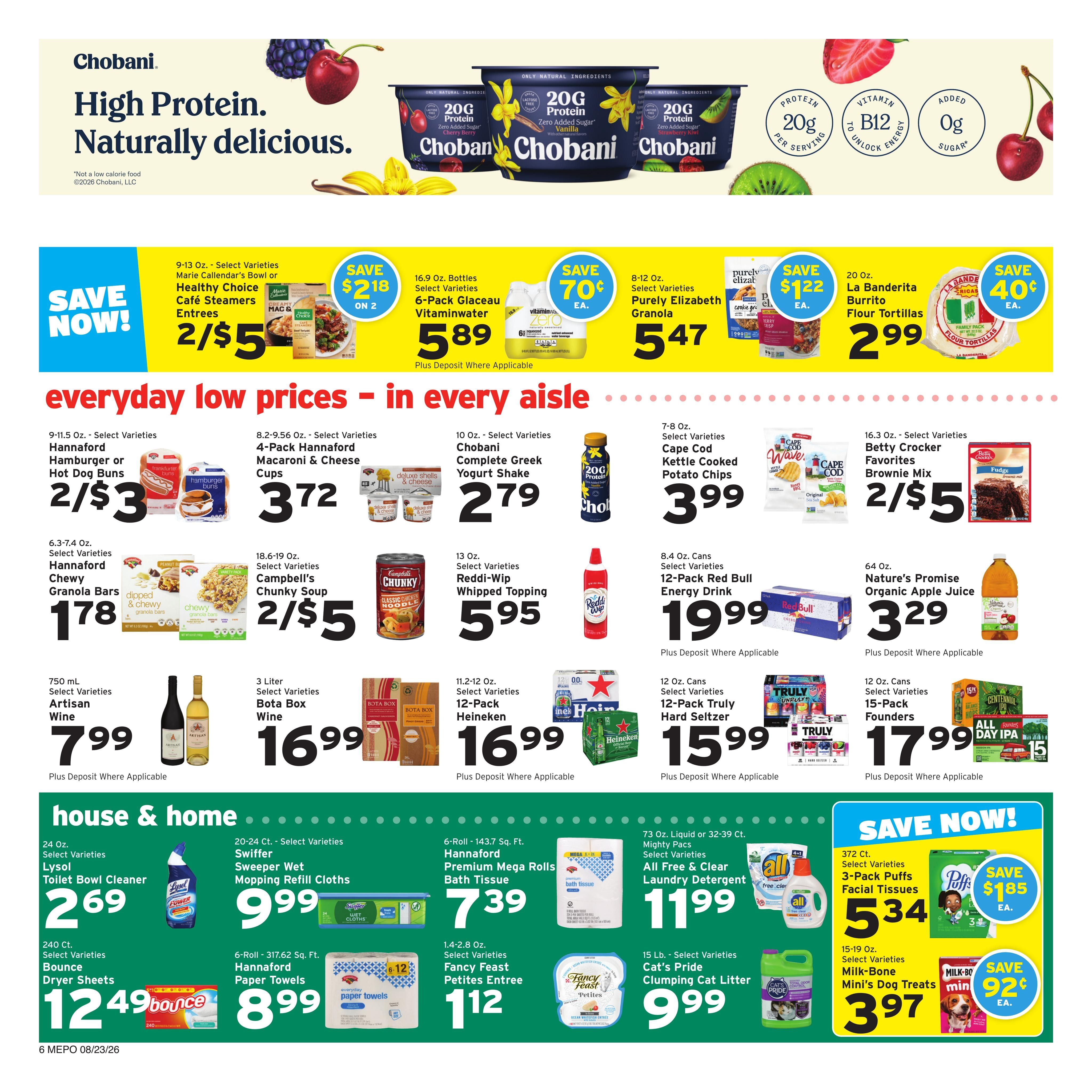 Hannaford (Portland Area, ME) Week 35 Weekly Ad August 23 - 29, 2026