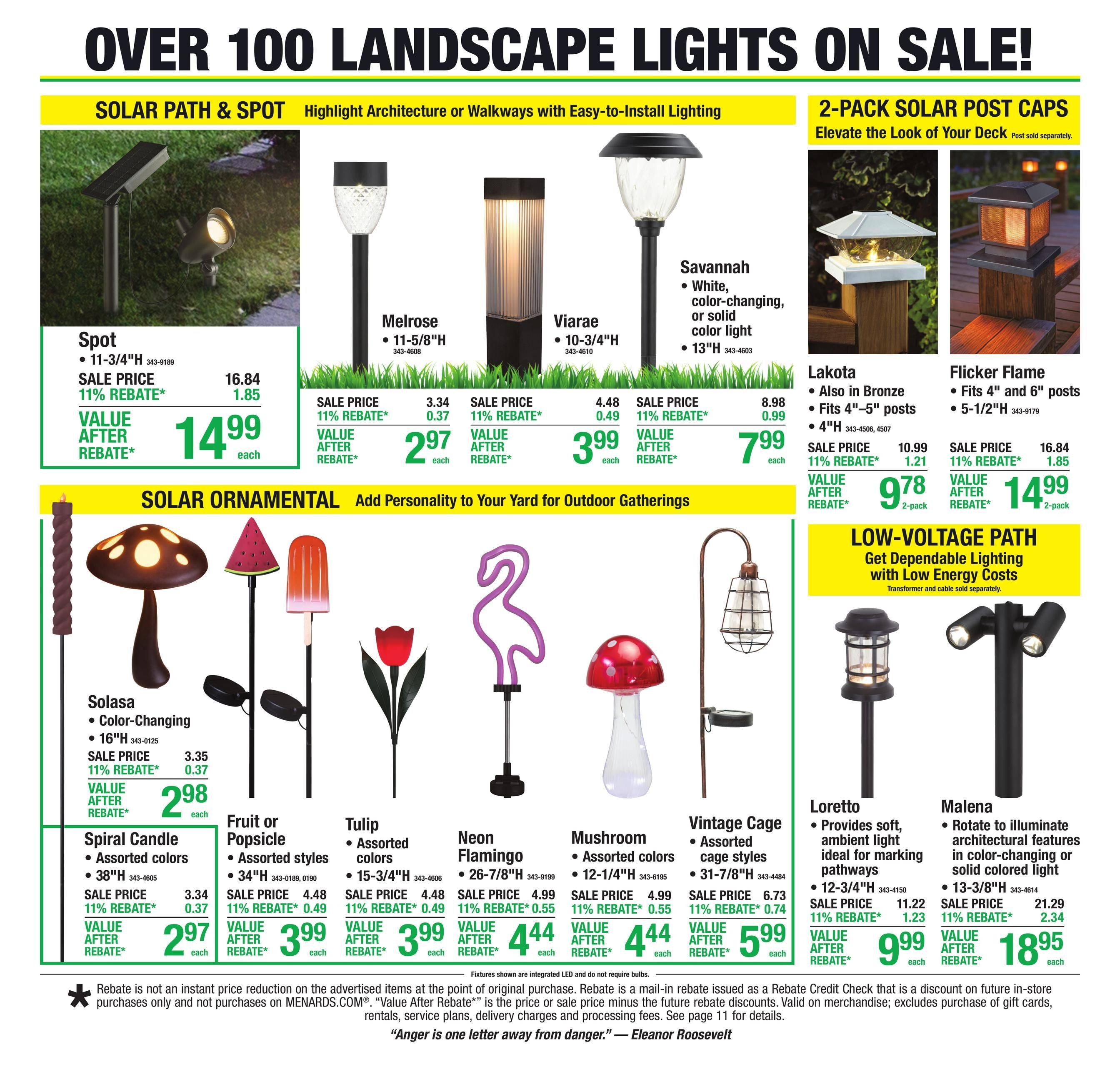 Menards (Mitchell Area, SD) 11% Rebate Sale Weekly Ad August 20 - 31, 2026