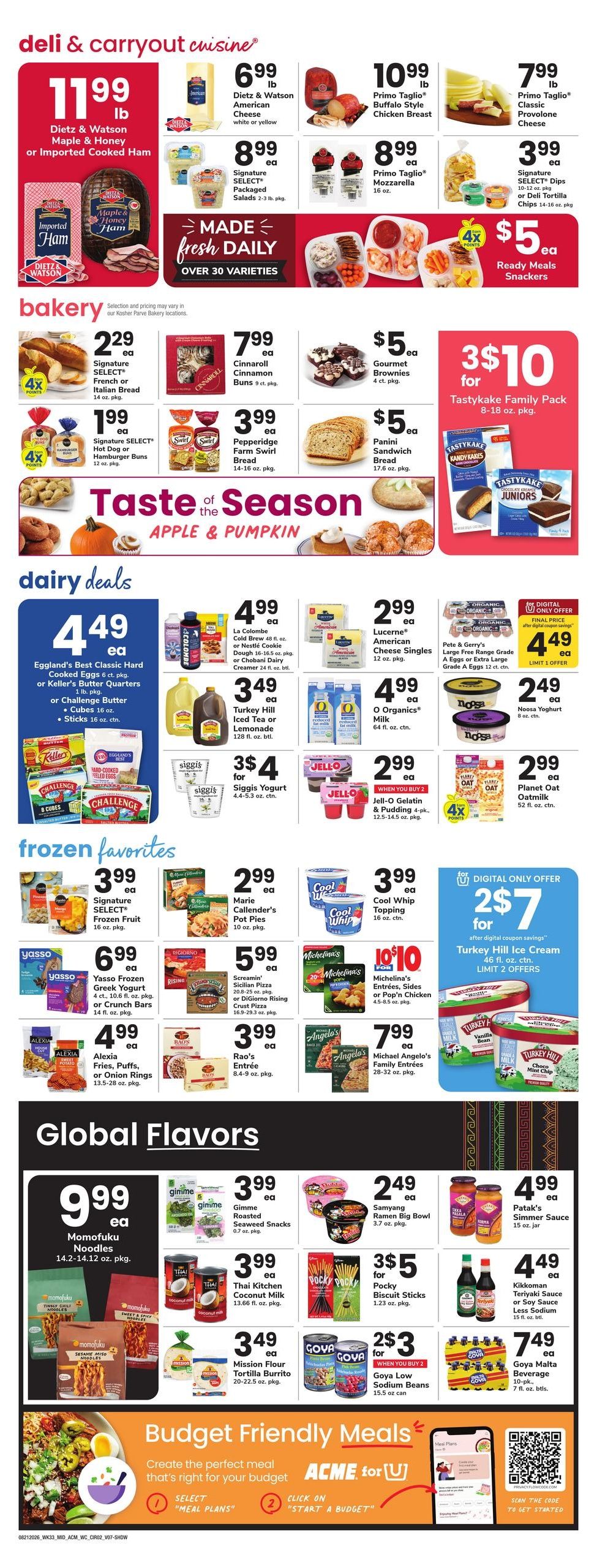 Acme Markets Weekly Ad August 21 - 27, 2026
