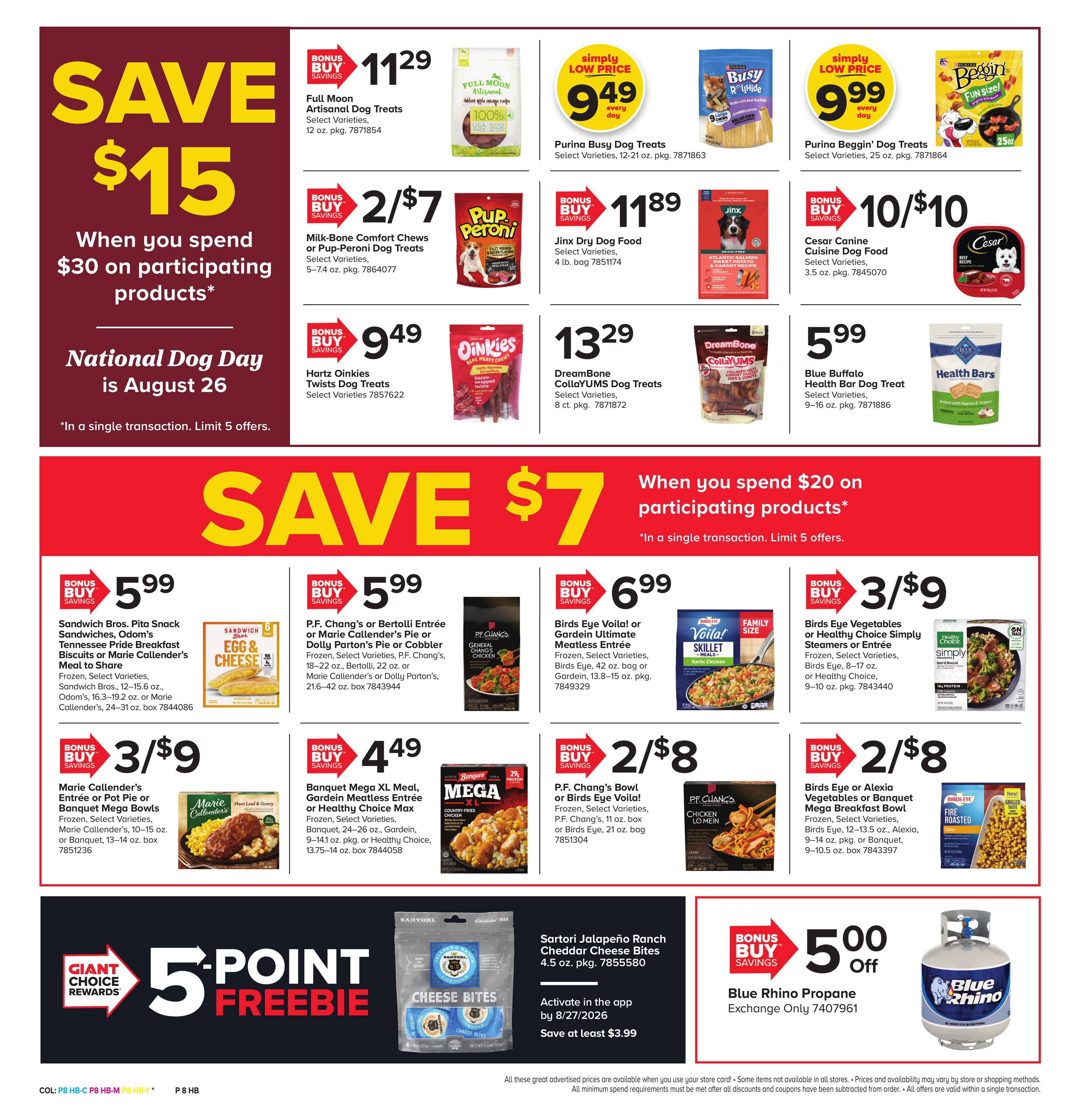 Giant Food Stores (Hagerstown–Scotland Area, MD–PA) Weekly Ad August 21 - 27, 2026