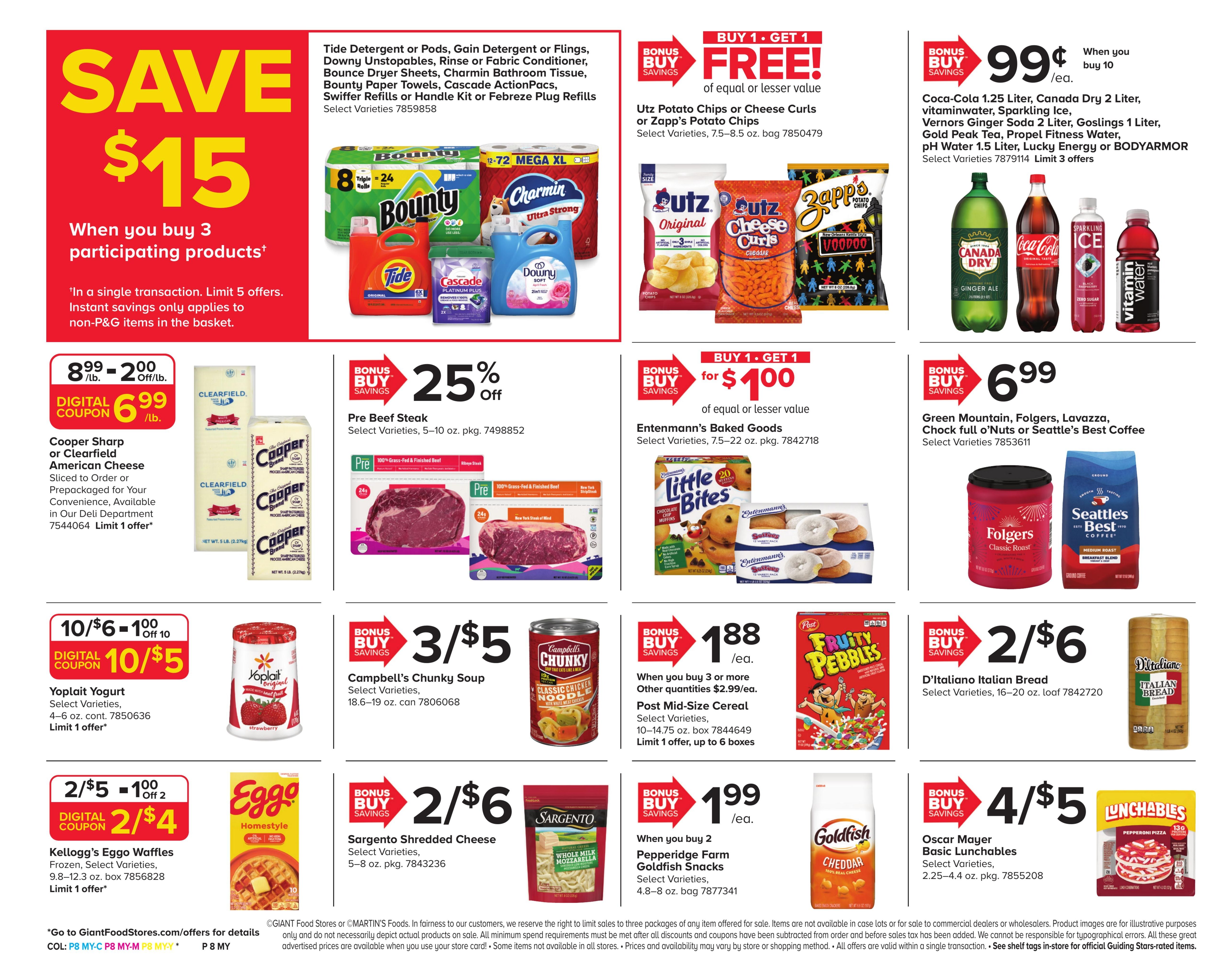 Giant Food Stores (MD, PA, WV) Weekly Ad August 21 - 27, 2026