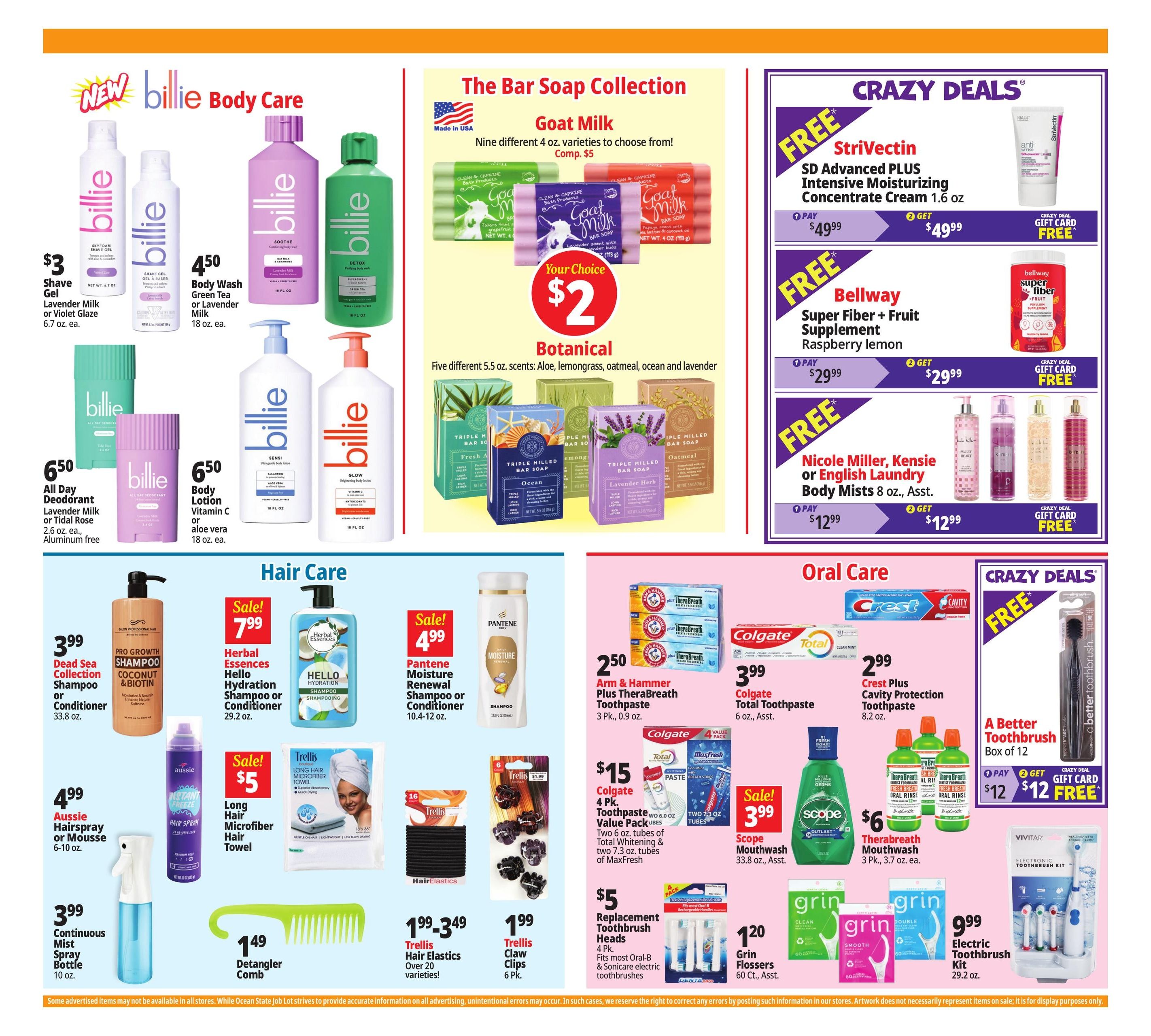 Ocean State Job Lot (Washington Area, DC) Weekly Ad August 20 - 26, 2026