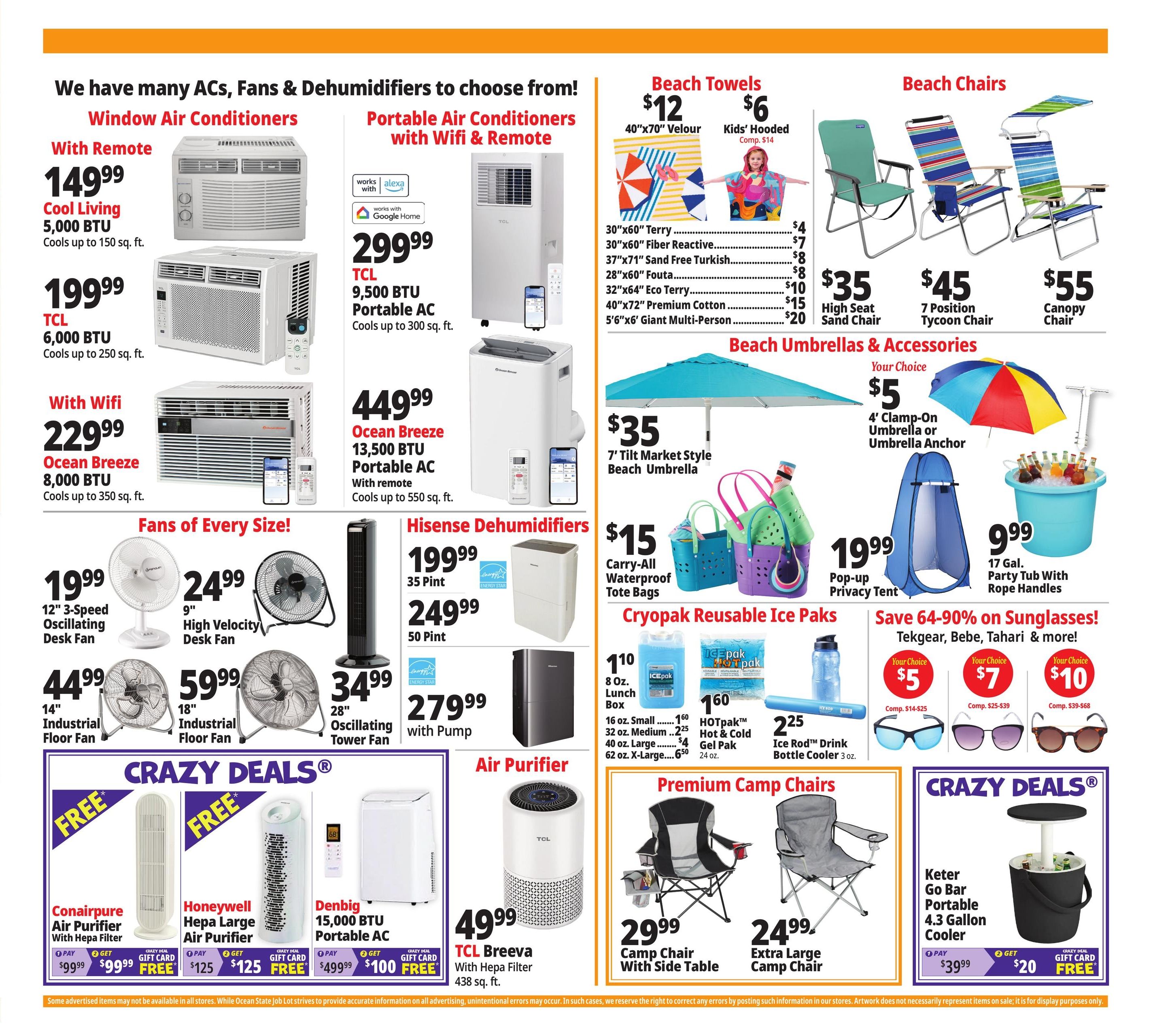 Ocean State Job Lot (Washington Area, DC) Weekly Ad August 20 - 26, 2026