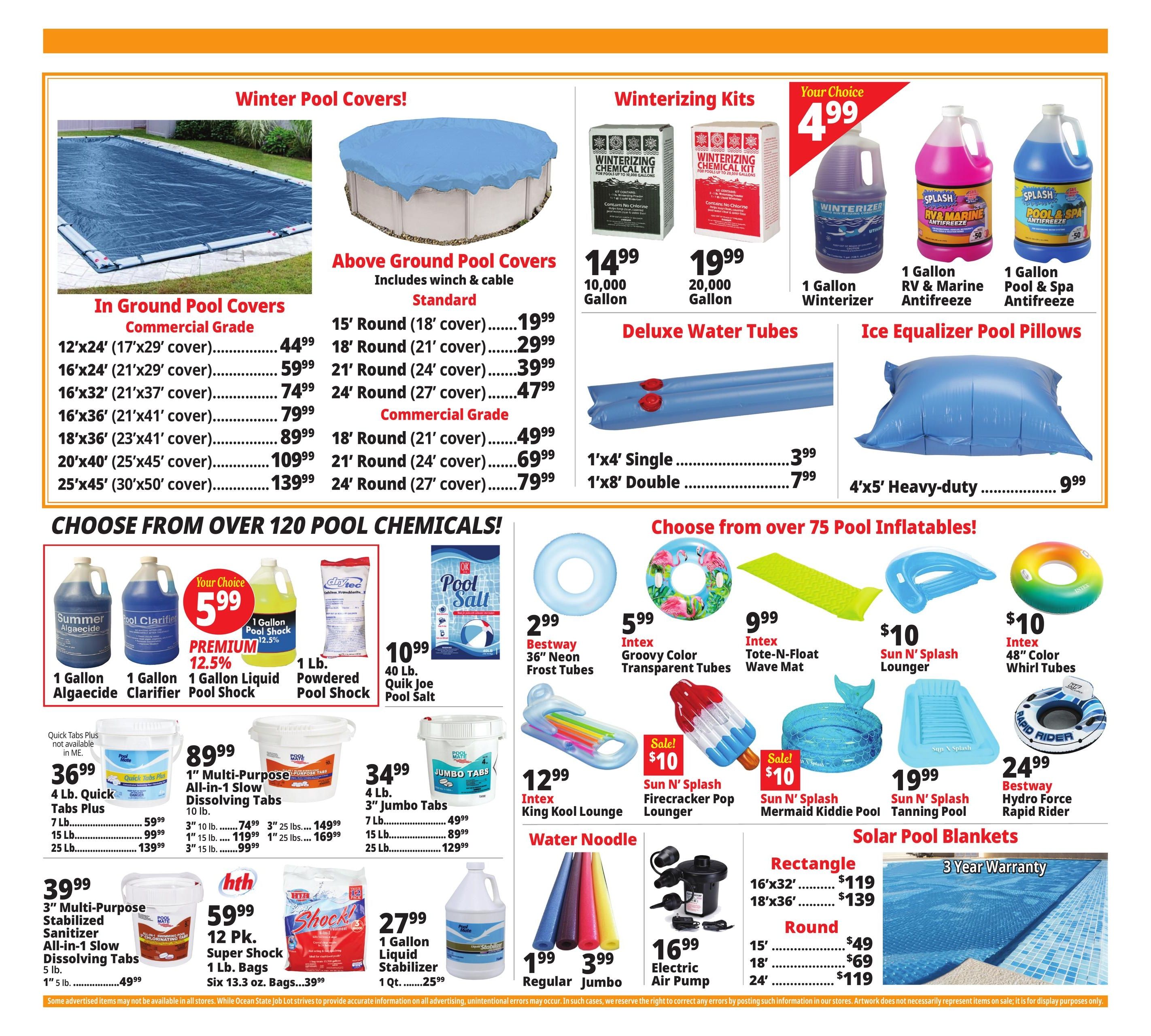 Ocean State Job Lot (Washington Area, DC) Weekly Ad August 20 - 26, 2026