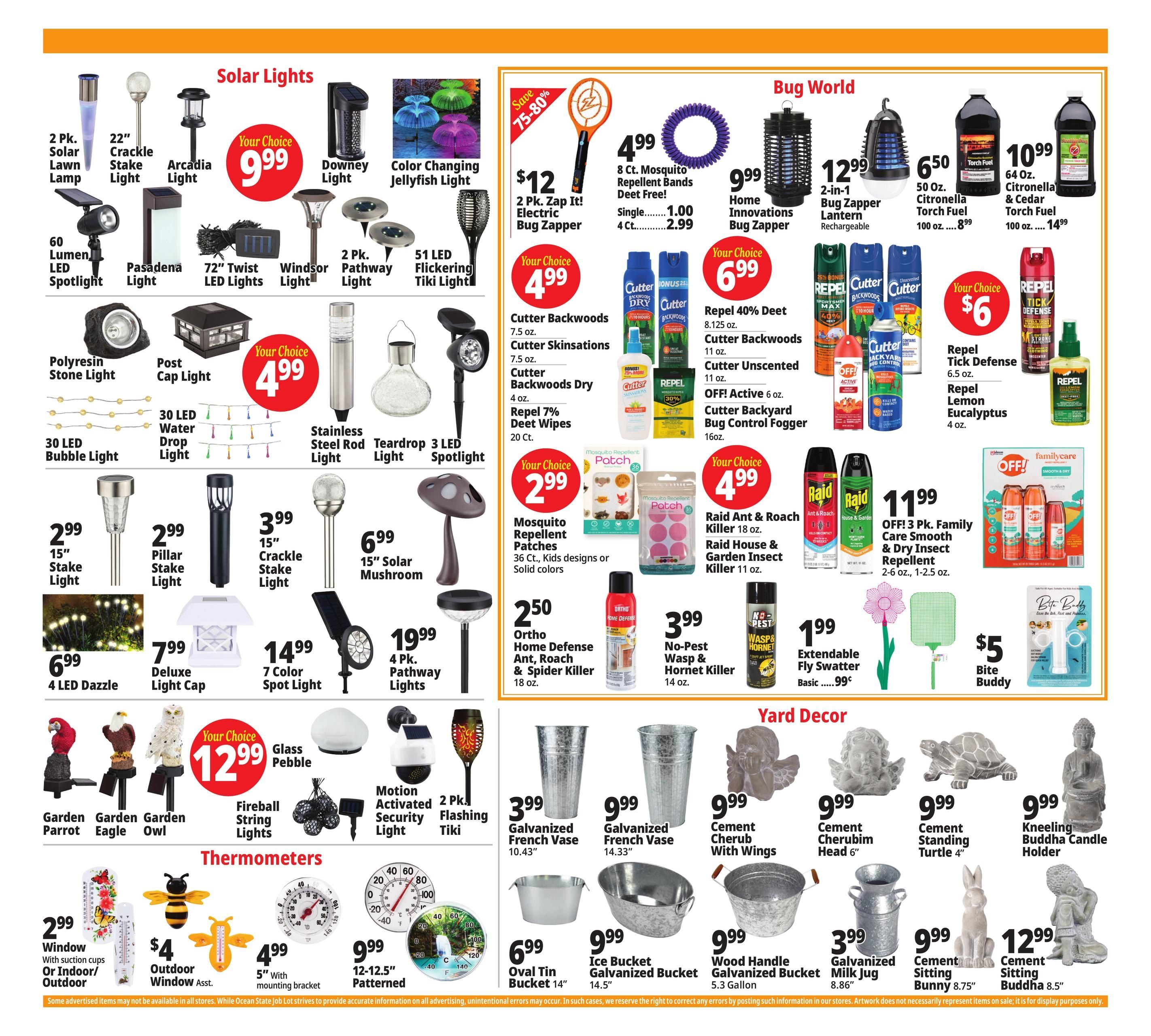 Ocean State Job Lot (Washington Area, DC) Weekly Ad August 20 - 26, 2026