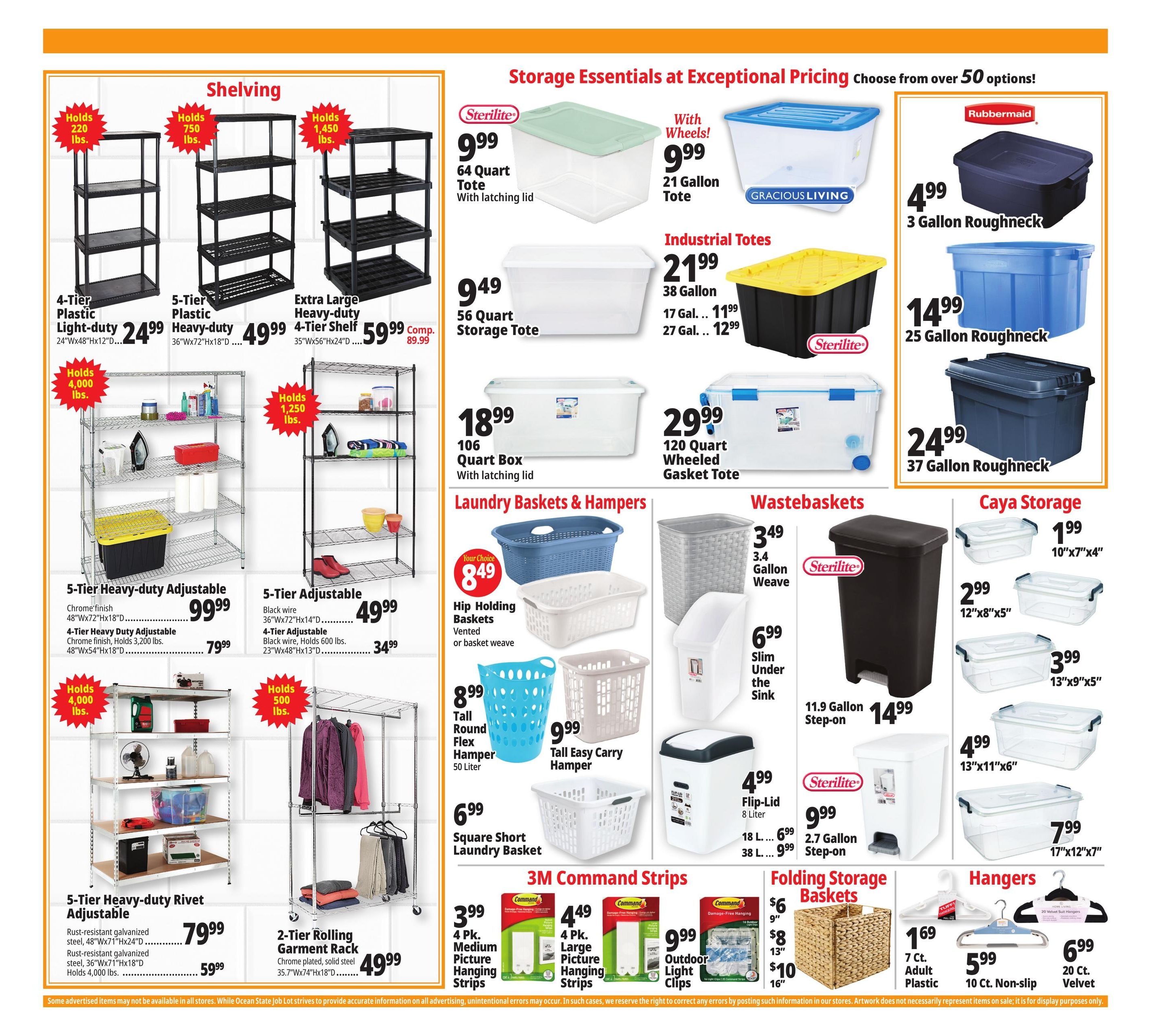 Ocean State Job Lot (Washington Area, DC) Weekly Ad August 20 - 26, 2026