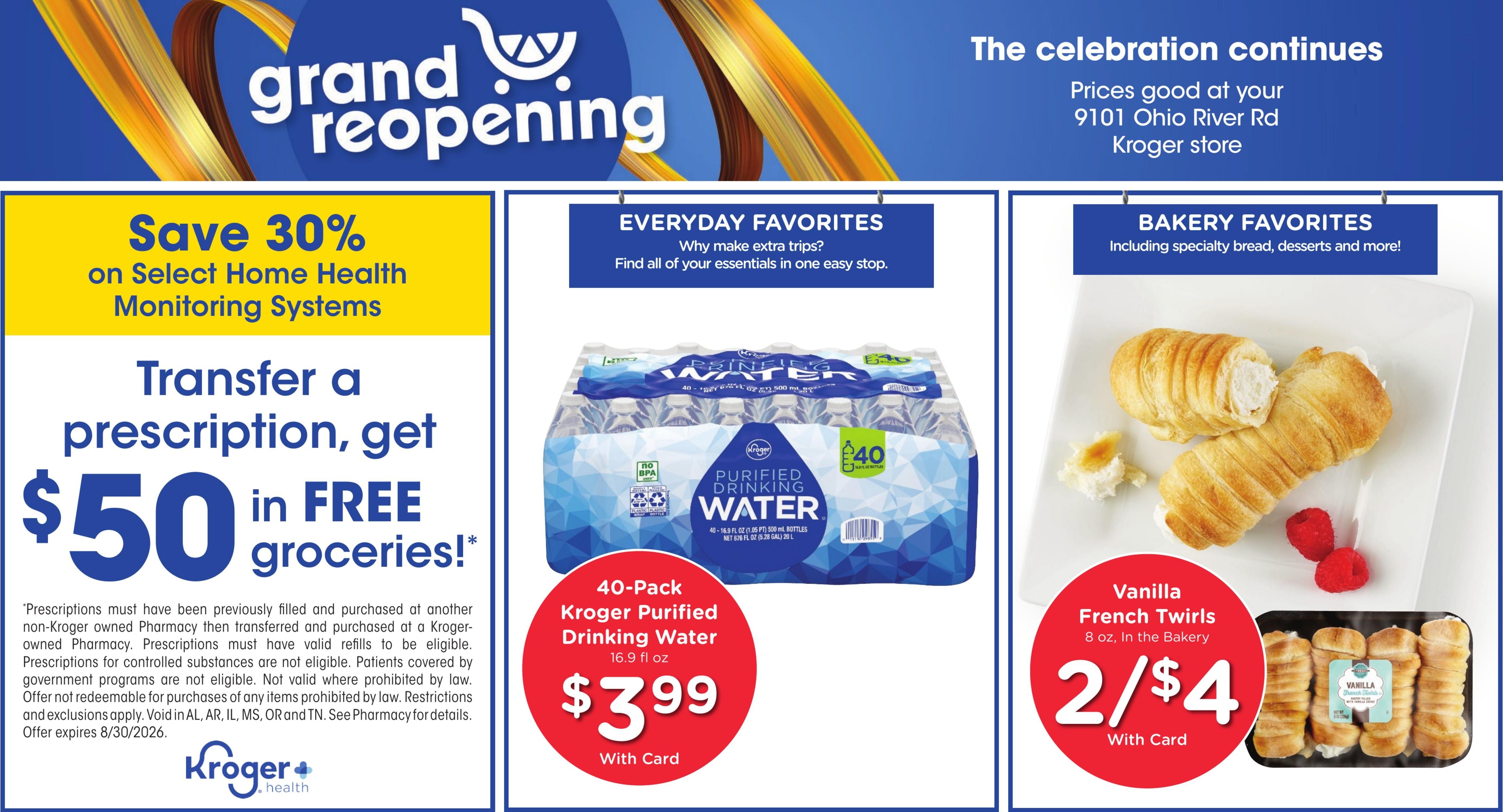 Kroger (Minford Area, OH) Weekly Ad August 19 - 25, 2026