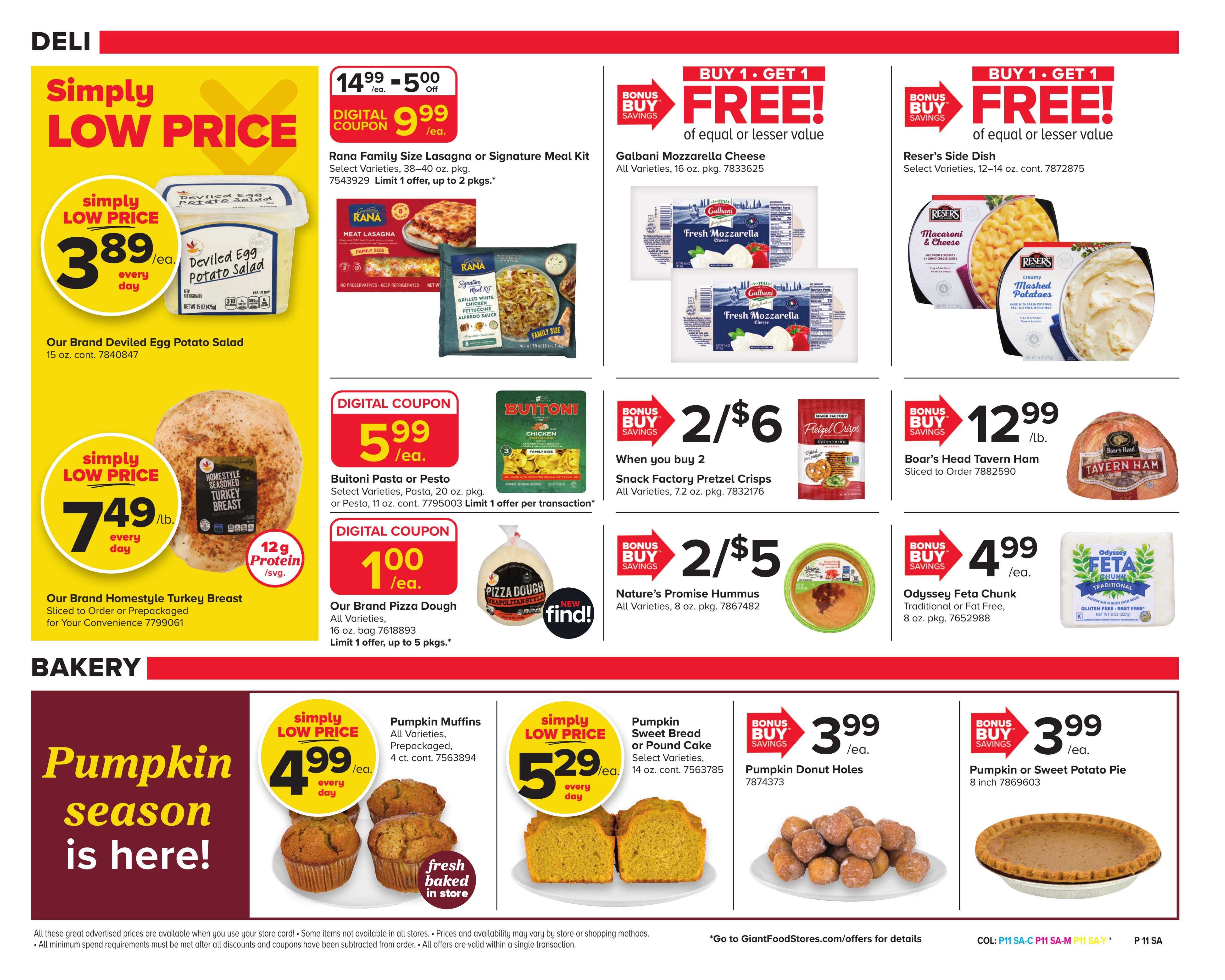 Giant Food Stores (Williamsport–Cogan Station Area, PA) Weekly Ad August 21 - 27, 2026