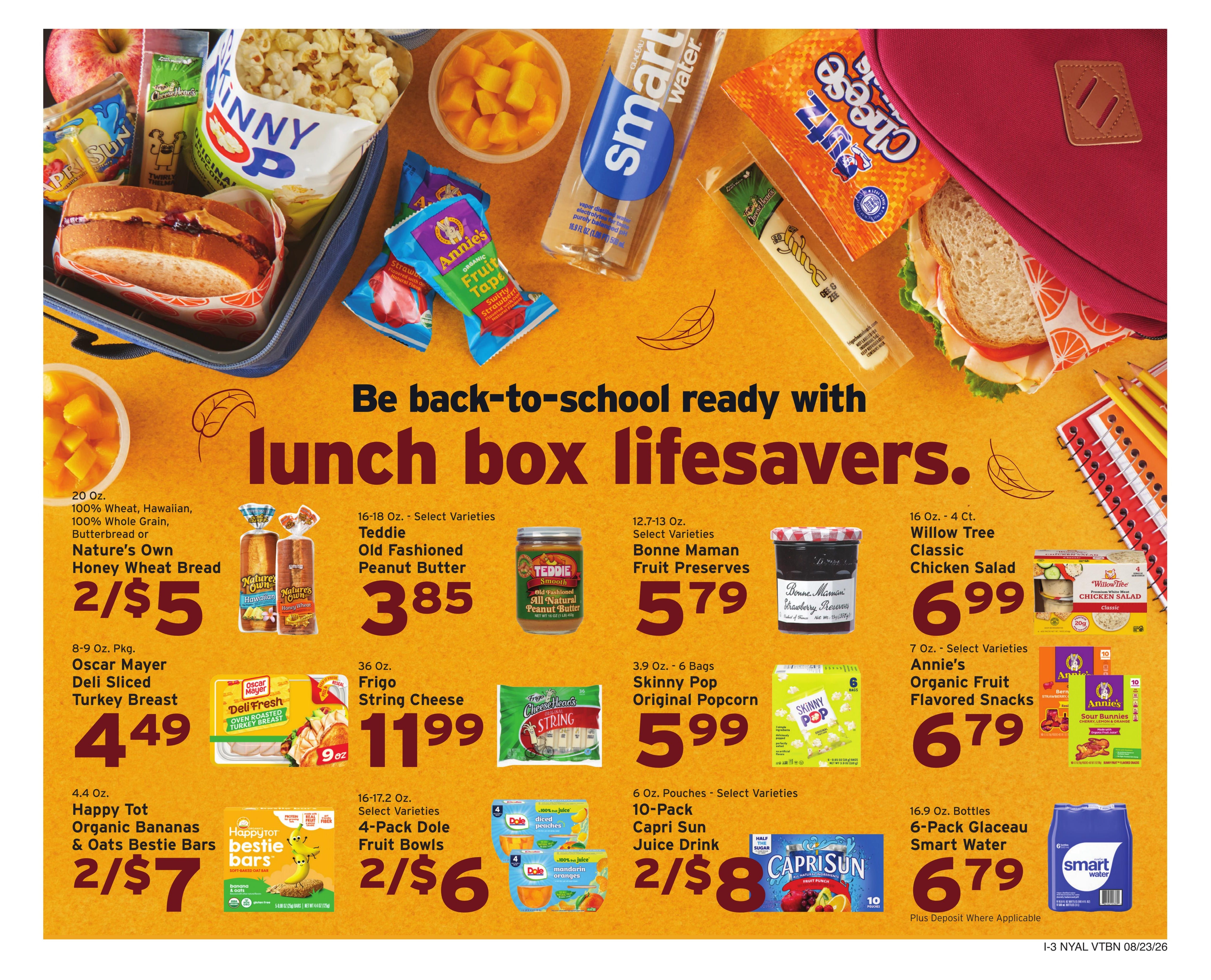 Hannaford (Albany Area, NY) Week 35 Weekly Ad August 23 - 29, 2026