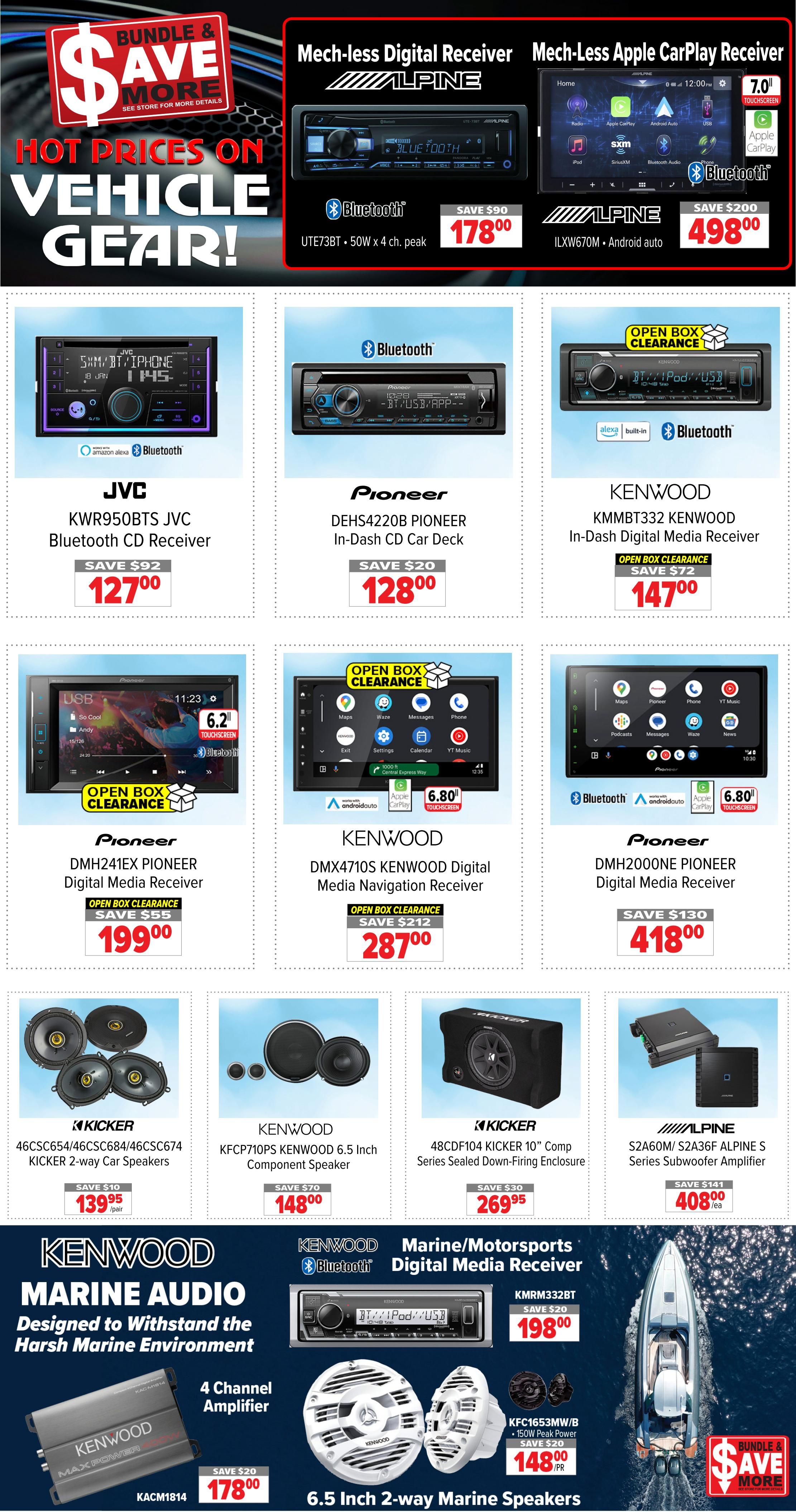 2001 Audio Video Flyer August 21 to 27