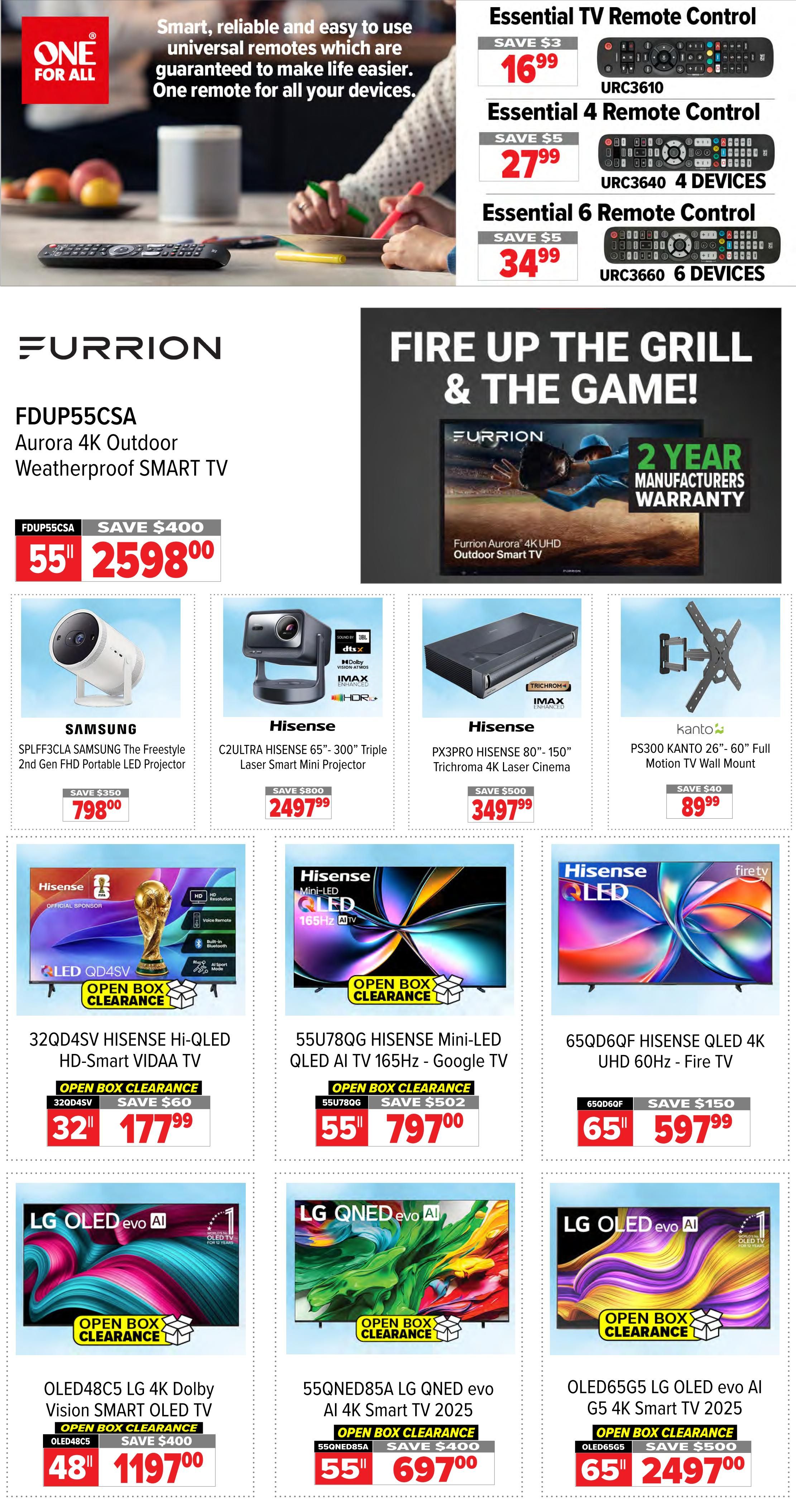 2001 Audio Video Flyer August 21 to 27