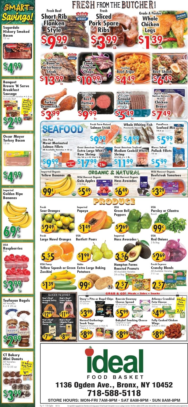 Ideal Food Basket (Bronx, NY) Weekly Ad August 21 - 27, 2026